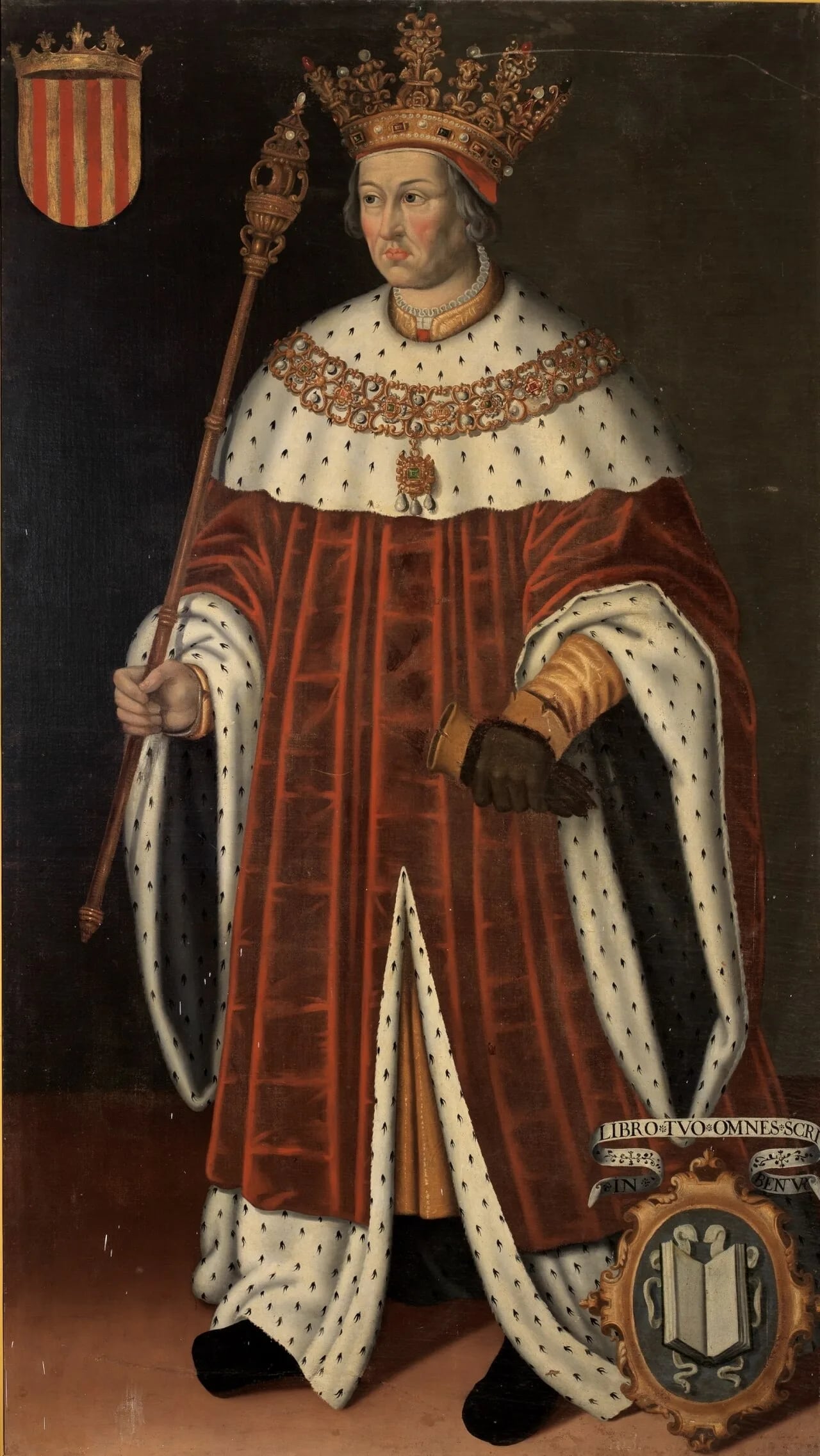 Porträt von Johann II. (1398–1479) – Gedenkseite