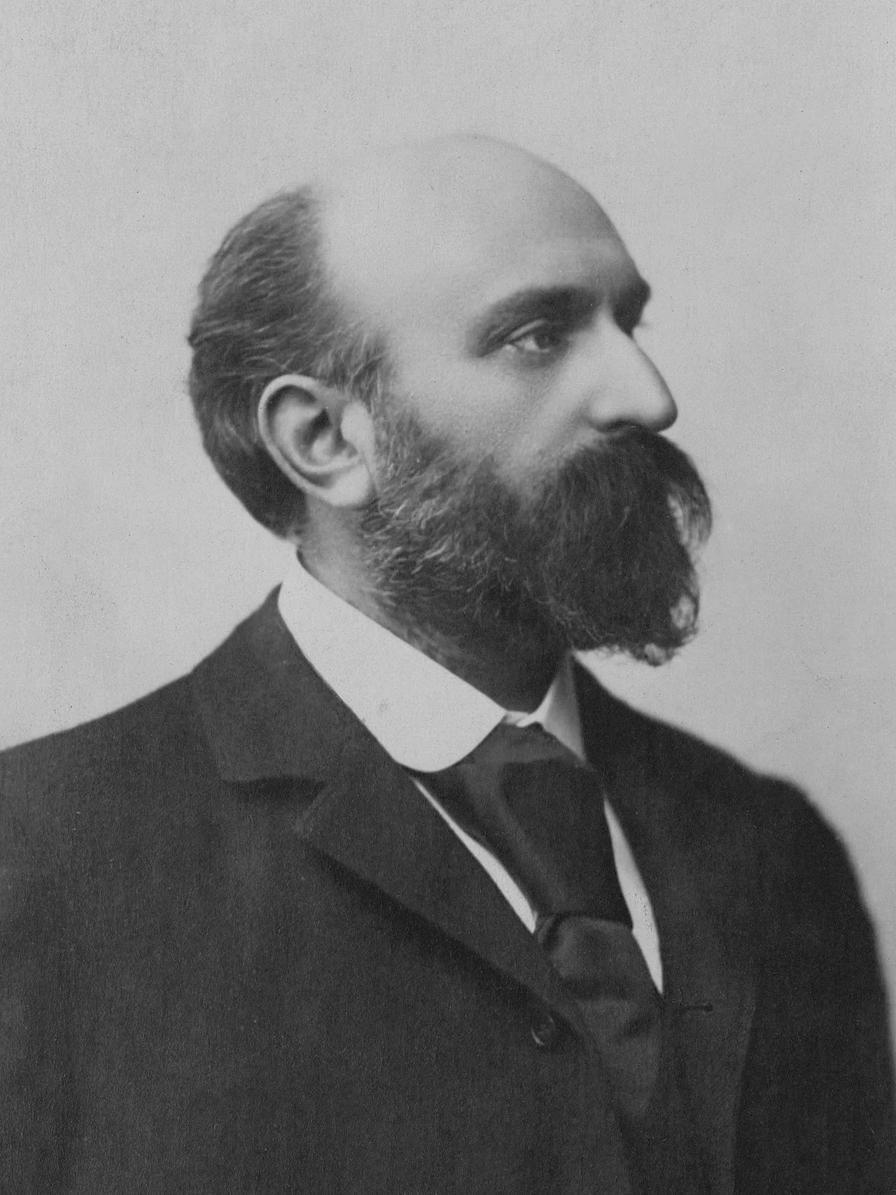 Porträt von Ernest Chausson (1855–1899) – Gedenkseite