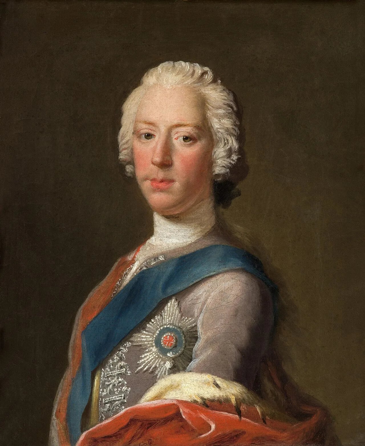 Porträt von Charles Edward Stuart (1720–1788) – Gedenkseite