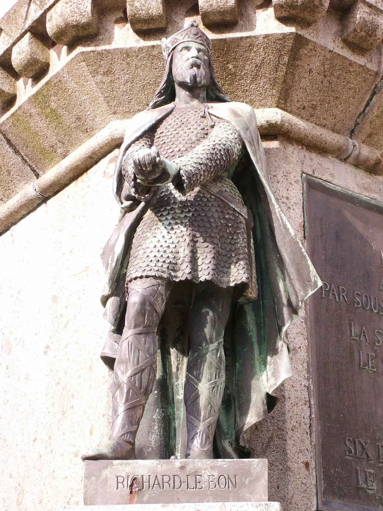 Portrait of Richard II. (963–1026) – memorial page