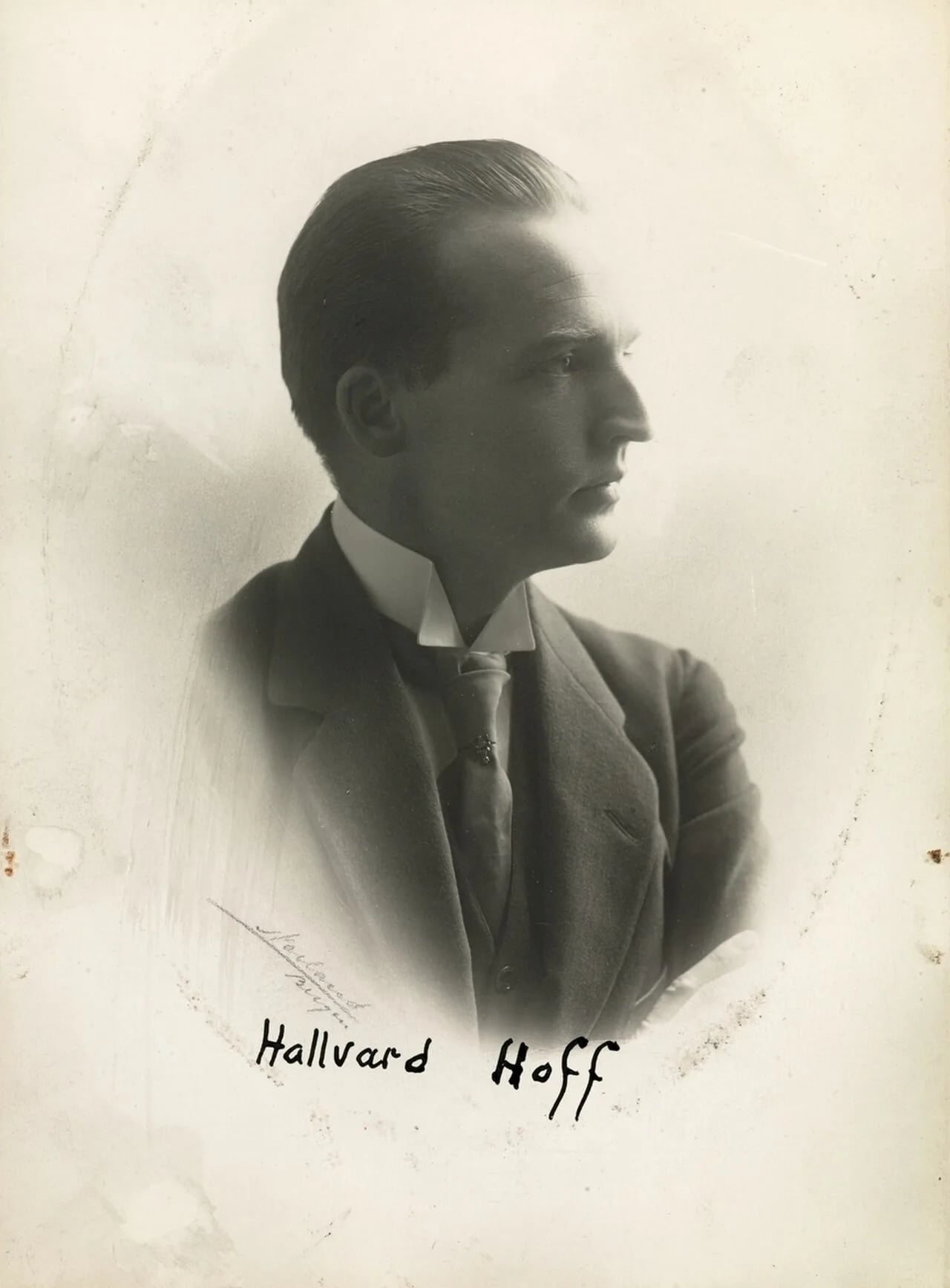 Porträt von Halvard Hoff (1884–1925) – Gedenkseite