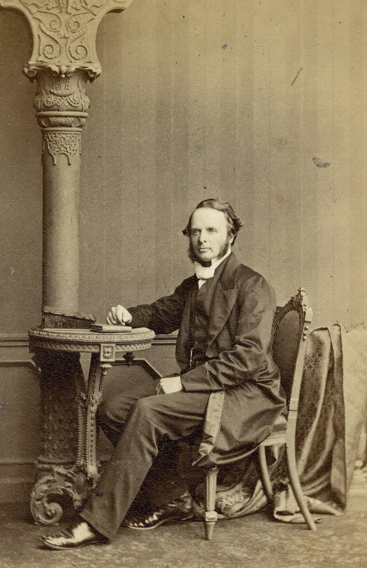 Portrait of Hamlet Clark (1823–1867) – memorial page