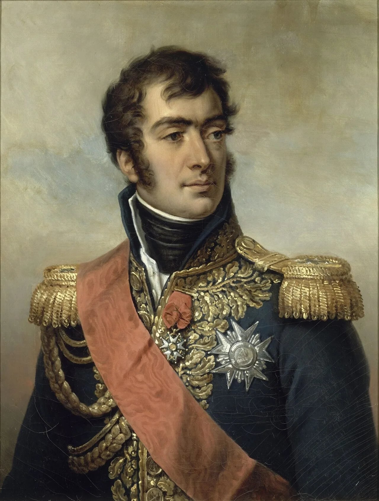 Porträt von Auguste Frédéric Louis Viesse de Marmont (1774–1852) – Gedenkseite