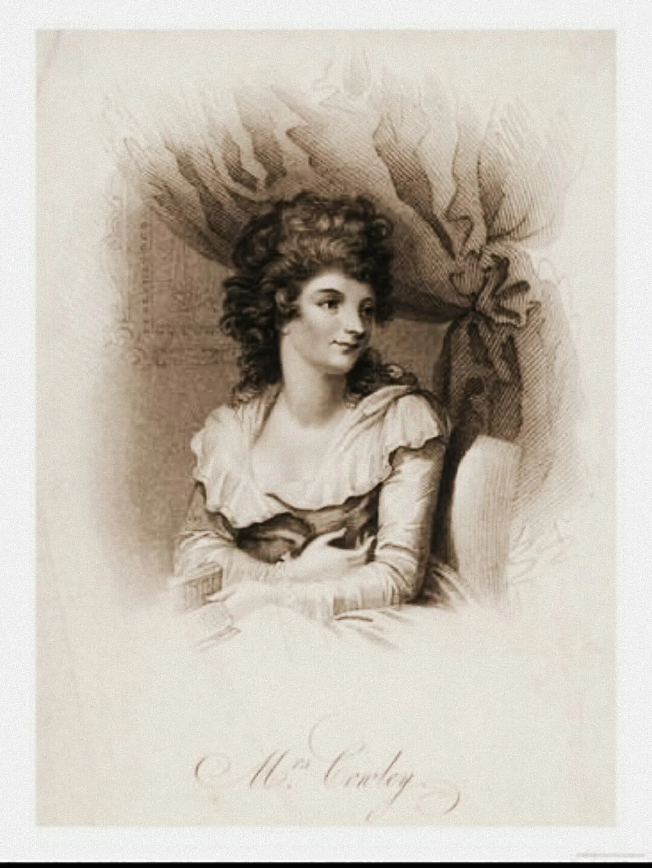 Porträt von Hannah Cowley (1743–1809) – Gedenkseite