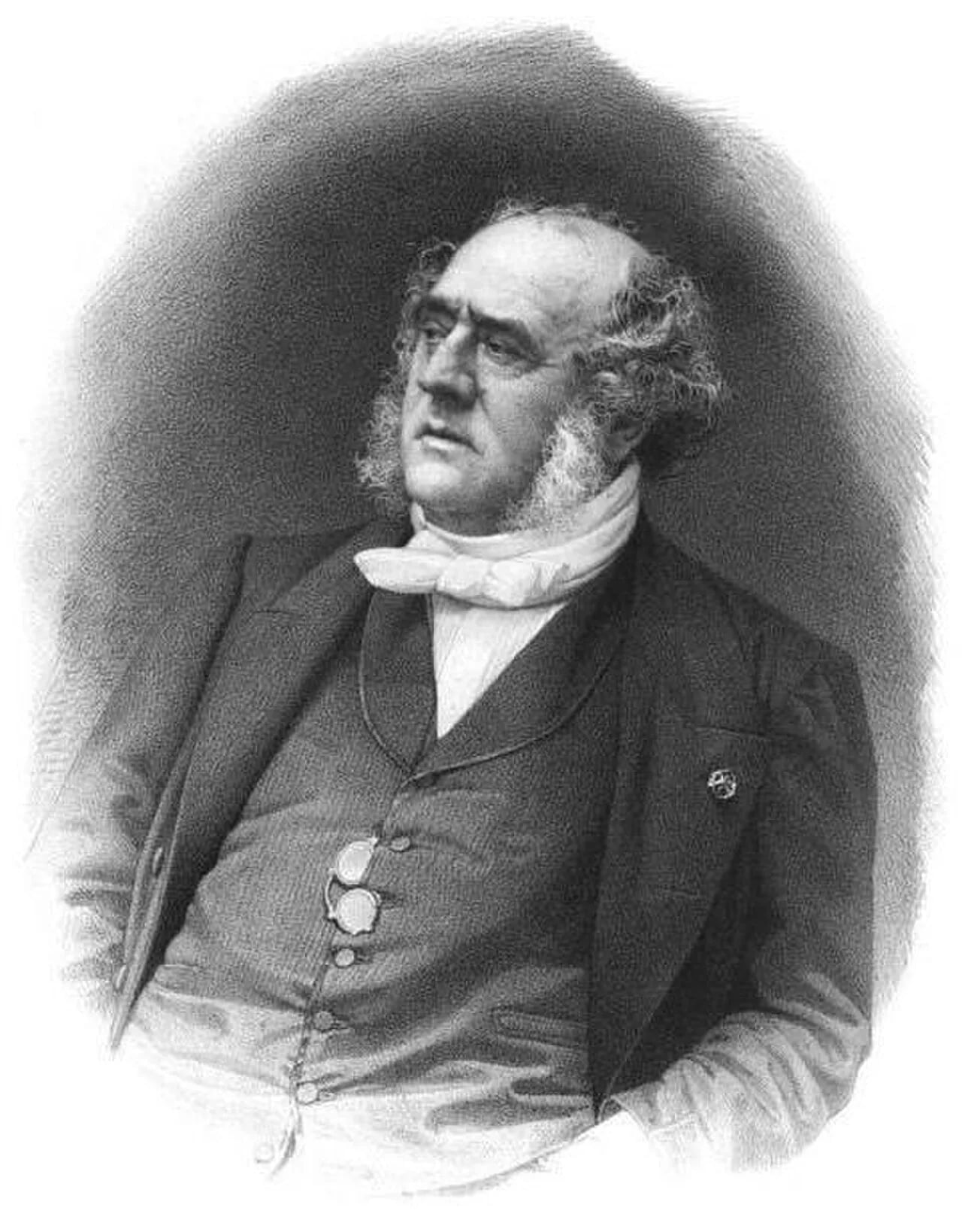 Porträt von Henri-Auguste-Georges de La Rochejaquelein (1805–1867) – Gedenkseite