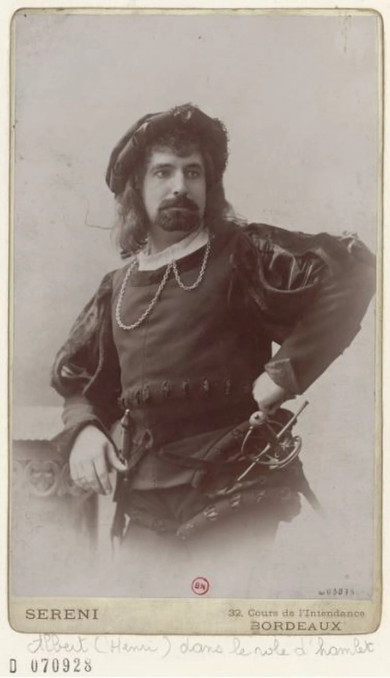 Portrait of Henri Albert (1869–1921) – memorial page