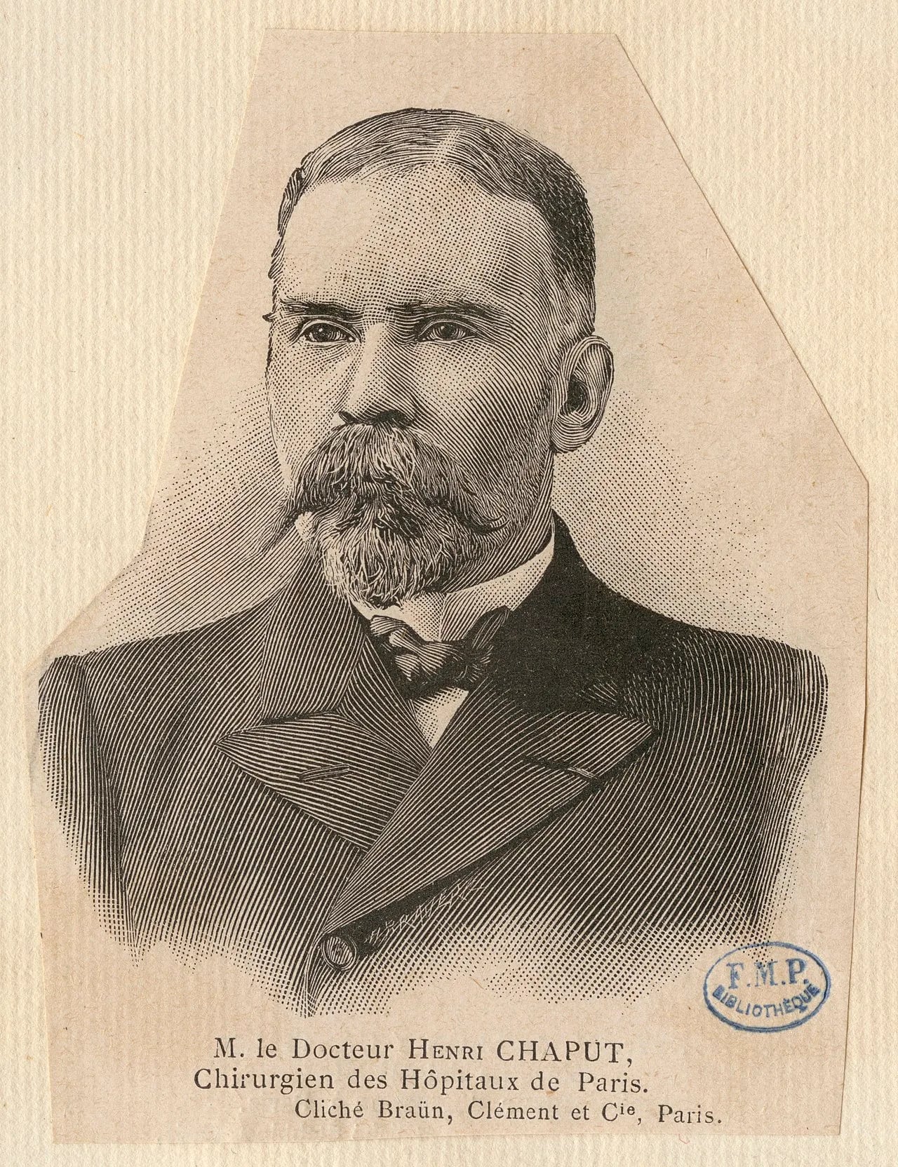 Porträt von Henri Chaput (1857–1919) – Gedenkseite