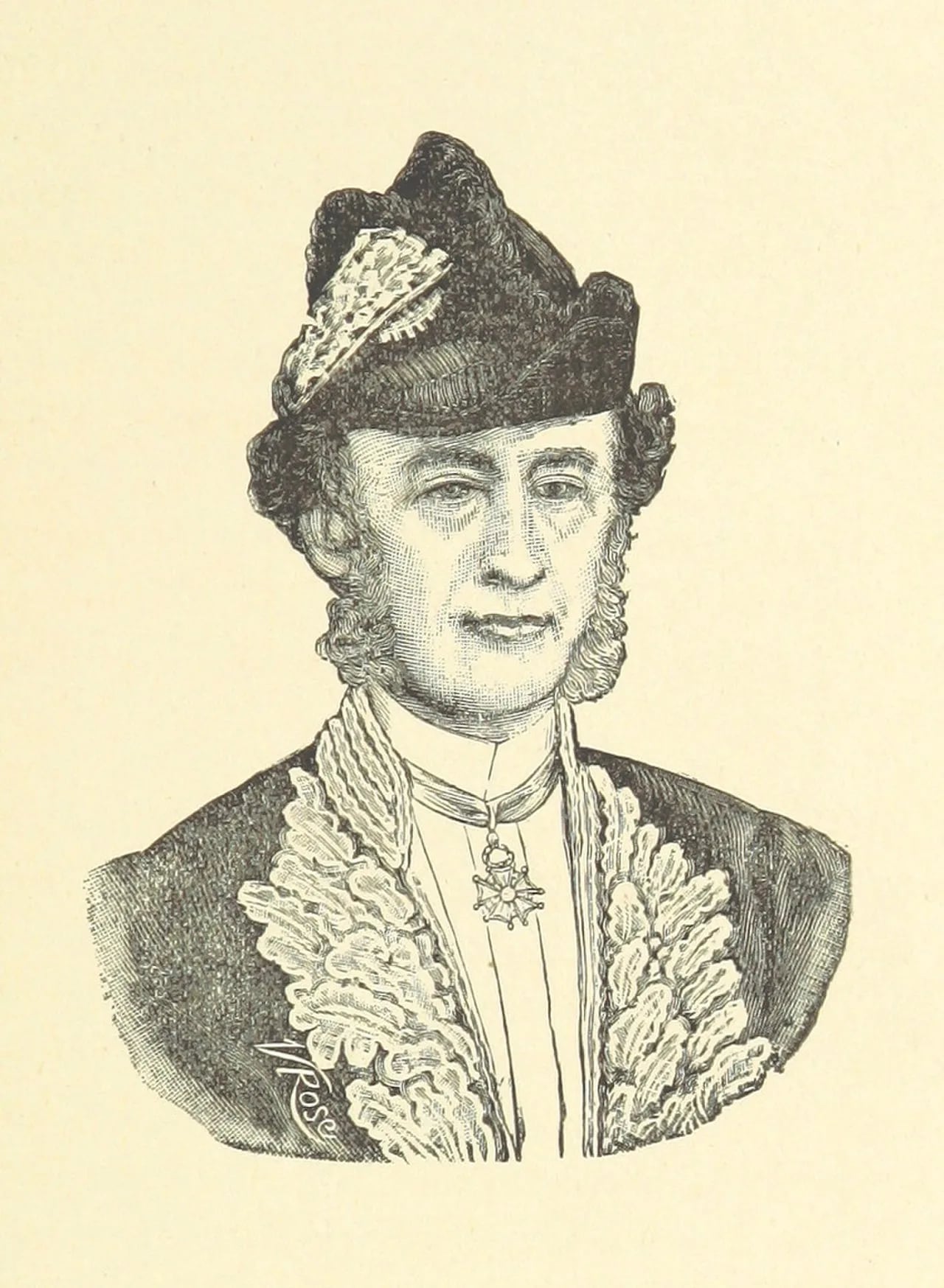 Porträt von Henri Doniol (1818–1906) – Gedenkseite