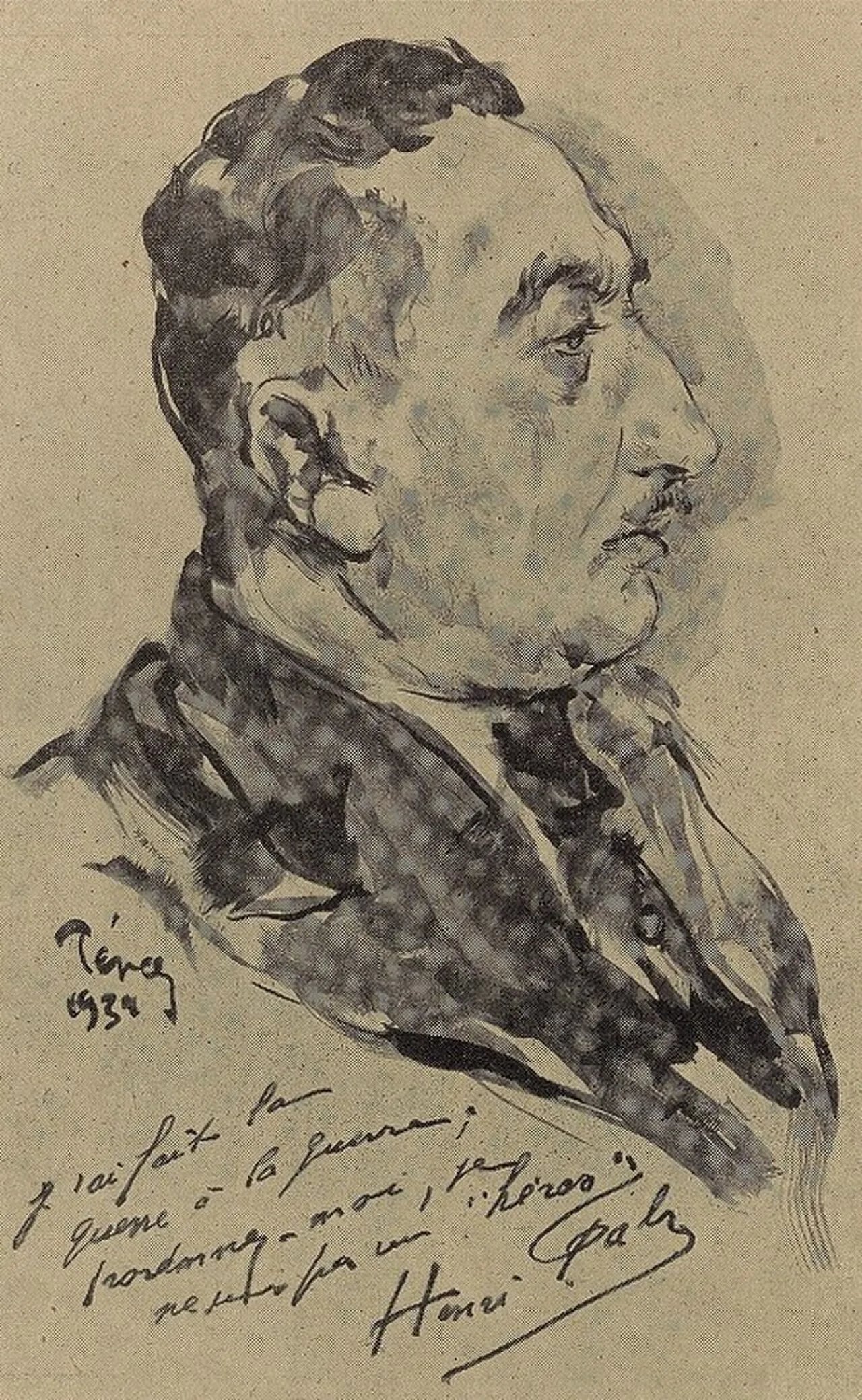 Portrait of Henri Fabre (1876–1969) – memorial page