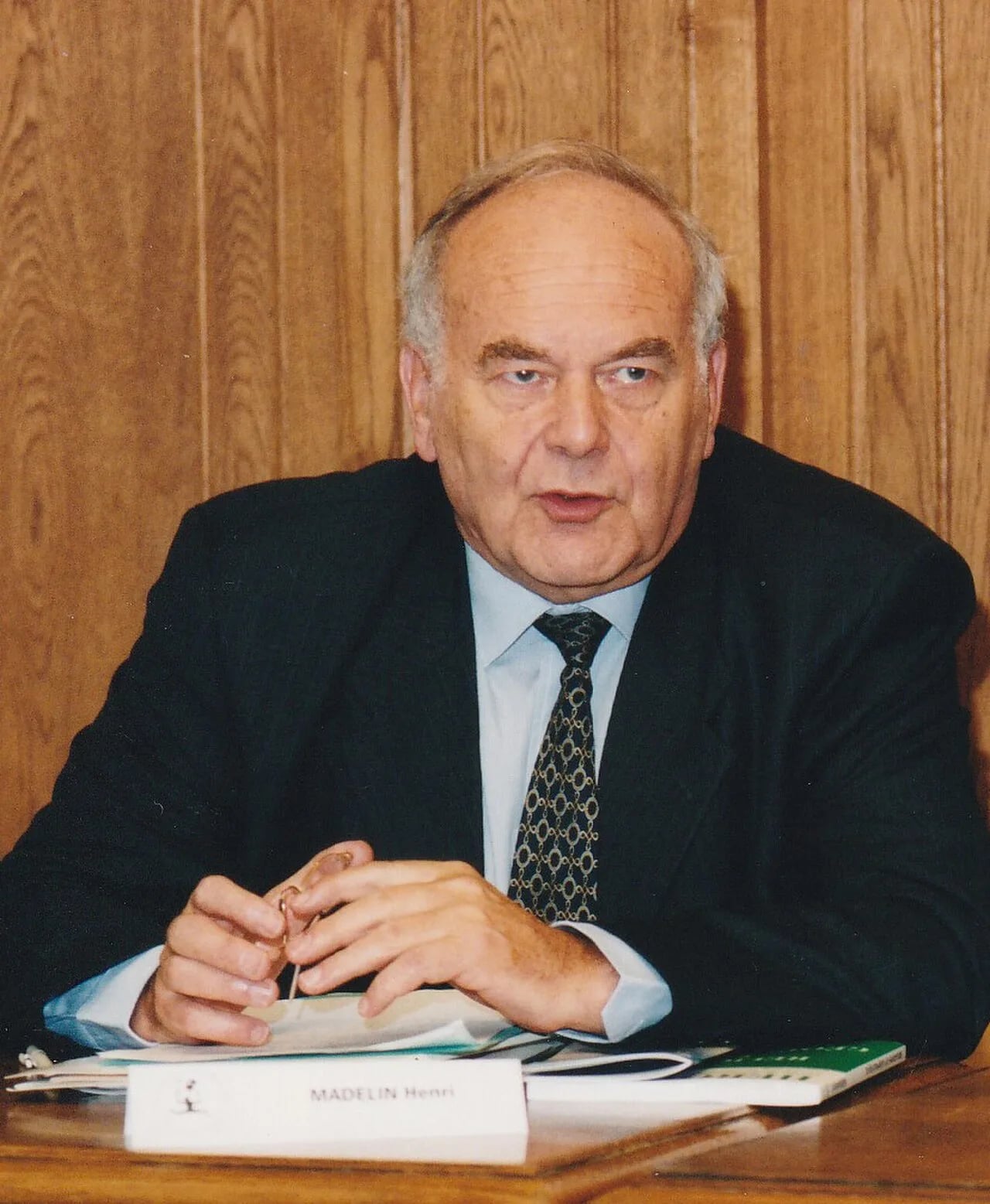 Portrait of Henri Madelin (1936–2020) – memorial page