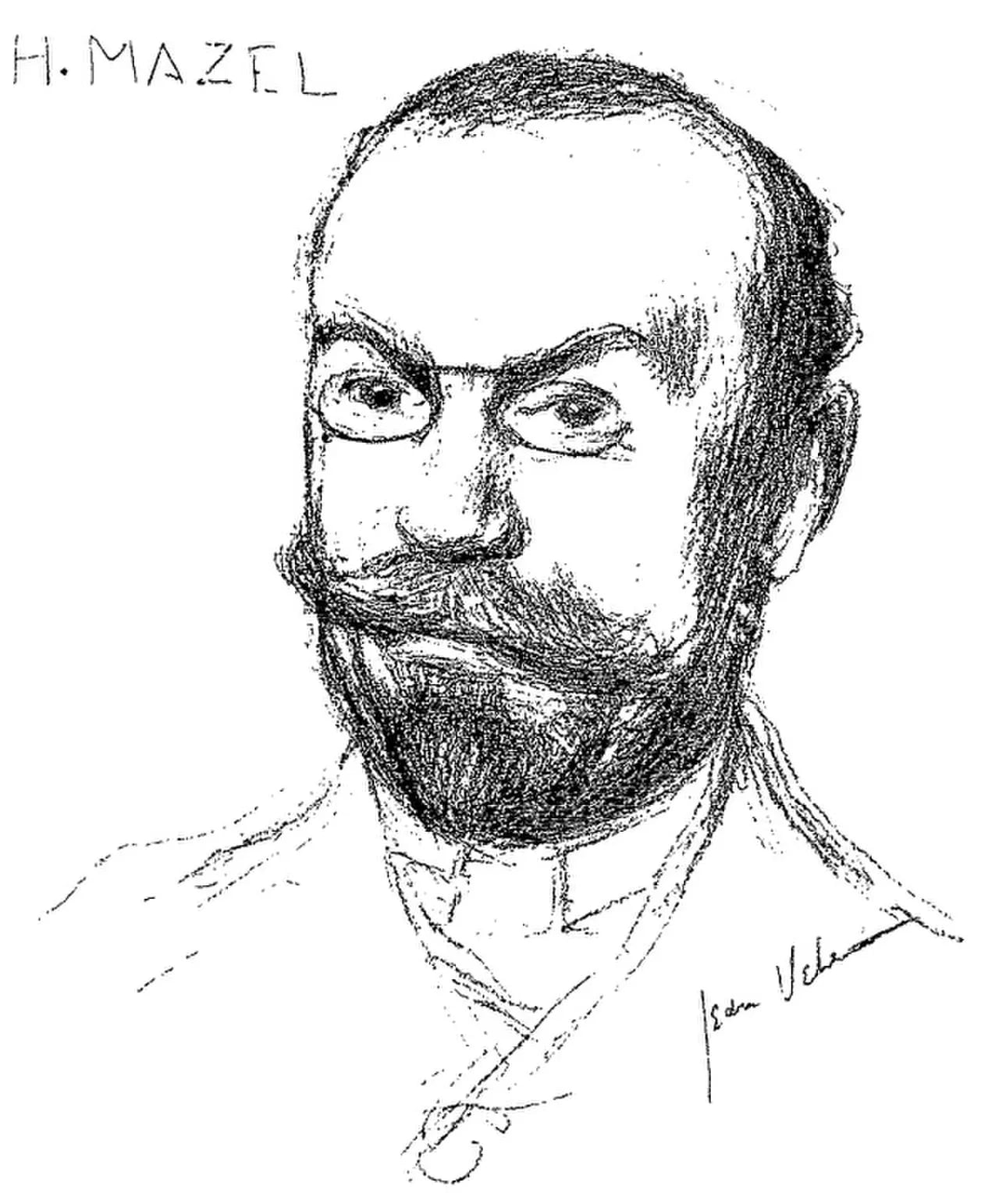 Portrait of Henri Mazel (1864–1947) – memorial page