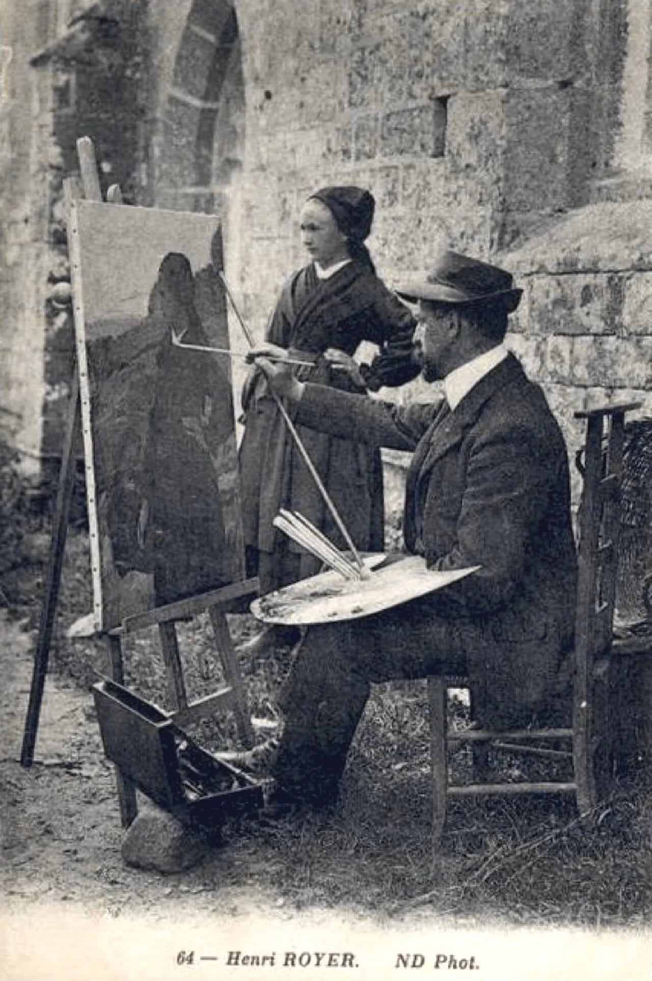 Porträt von Henri Royer (1869–1938) – Gedenkseite