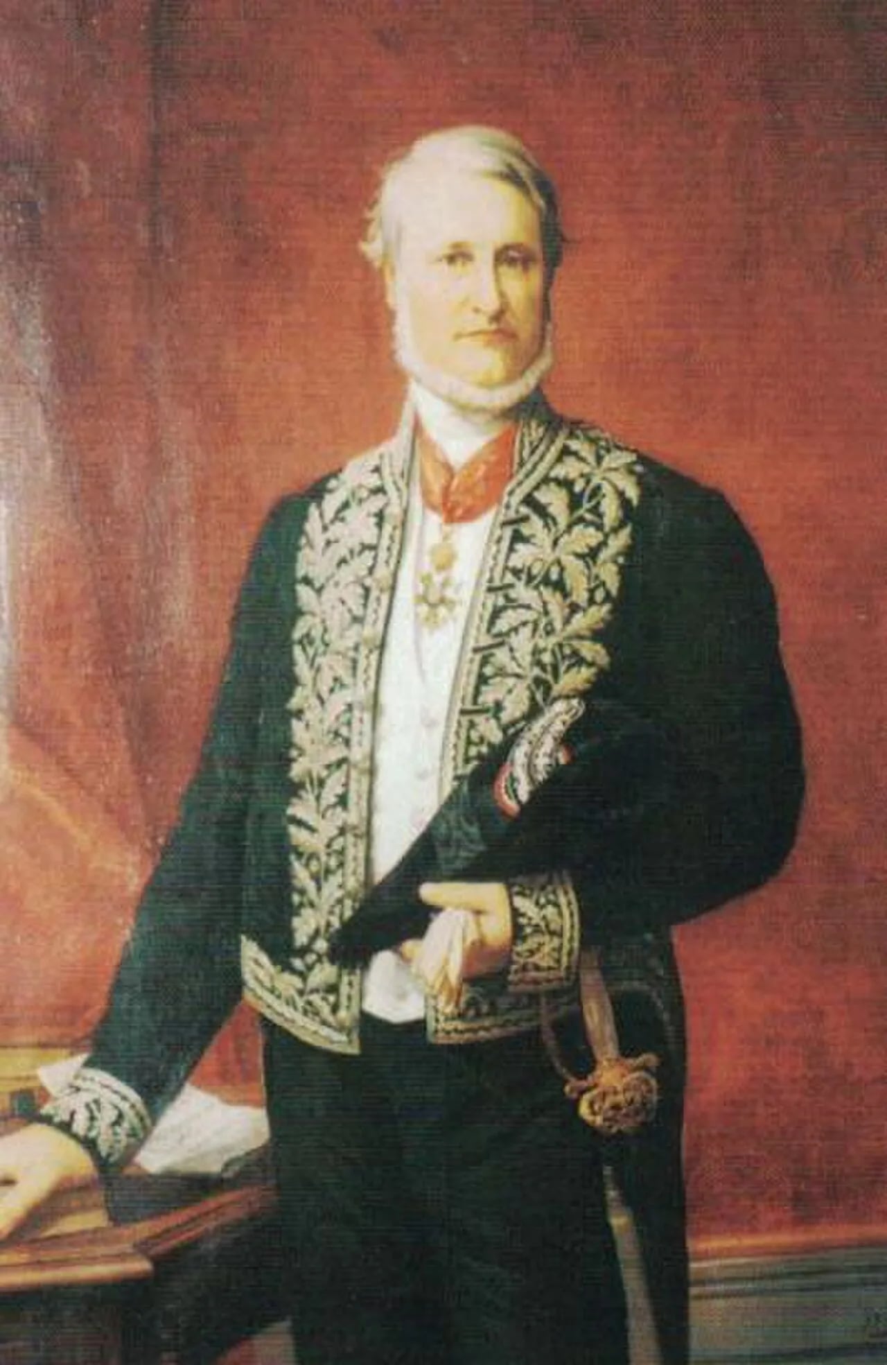 Porträt von Henri Vicaire (1802–1865) – Gedenkseite