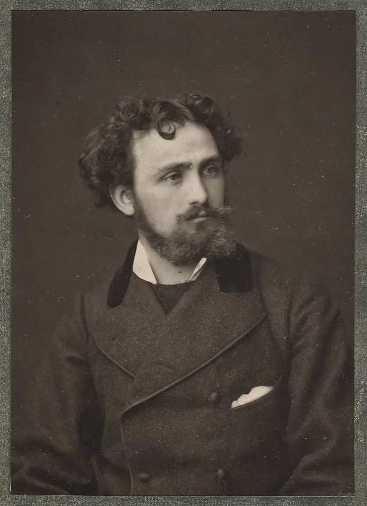 Porträt von Henri Eugène Delacroix (1845–1930) – Gedenkseite