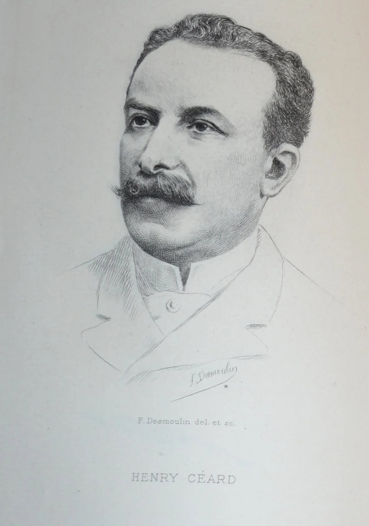 Porträt von Henry Céard (1851–1924) – Gedenkseite