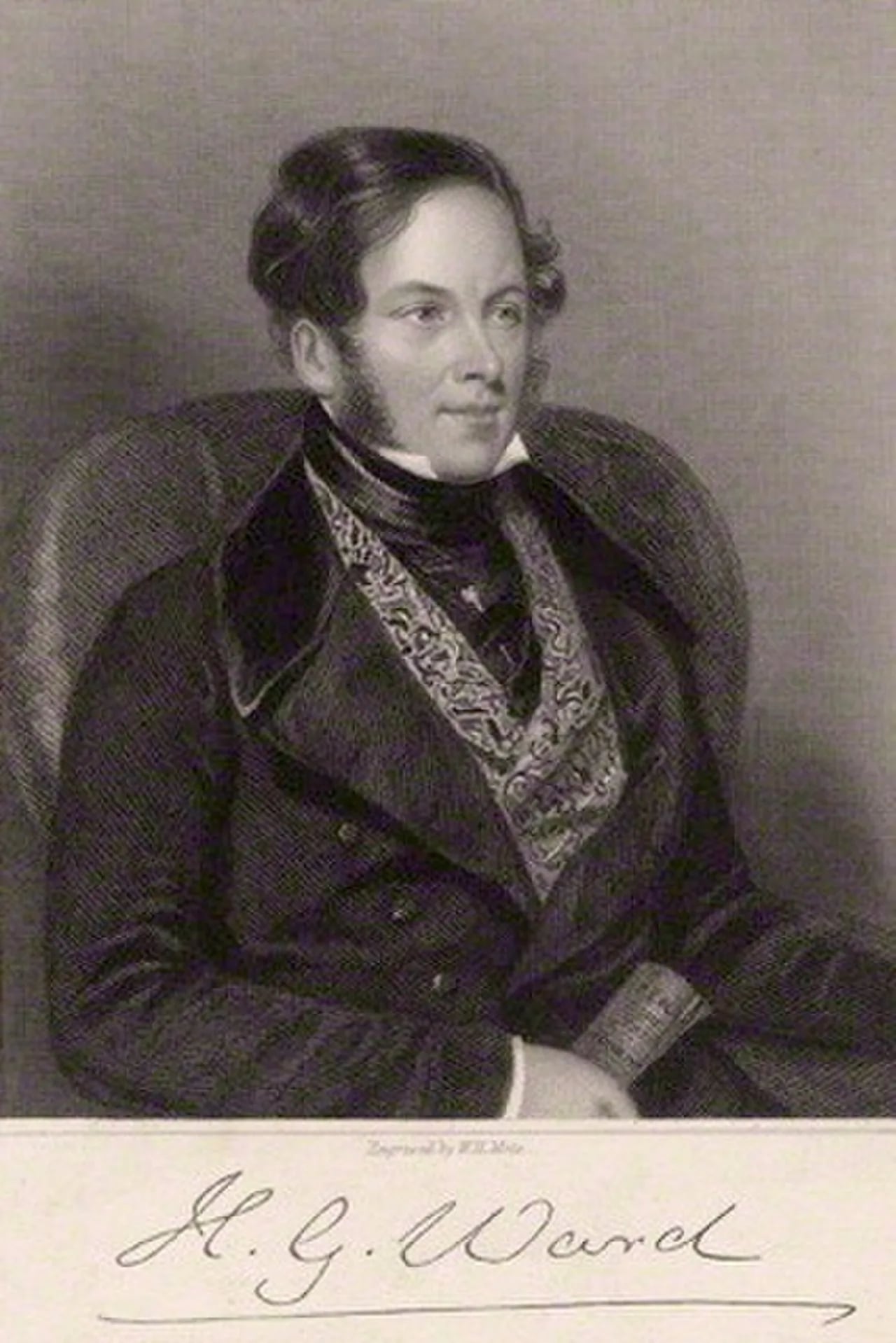 Porträt von Henry George Ward (1797–1860) – Gedenkseite