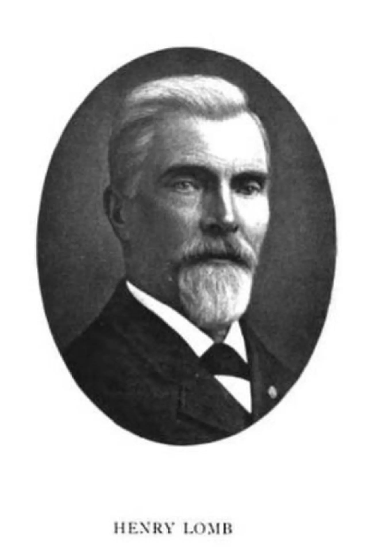 Porträt von Henry Lomb (1828–1908) – Gedenkseite