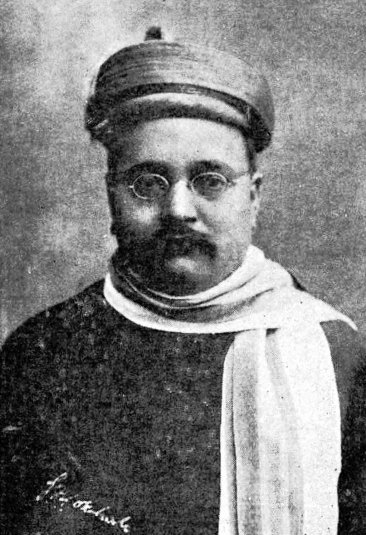 Portrait of Gopal Krishna Gokhale (1866–1915) – memorial page