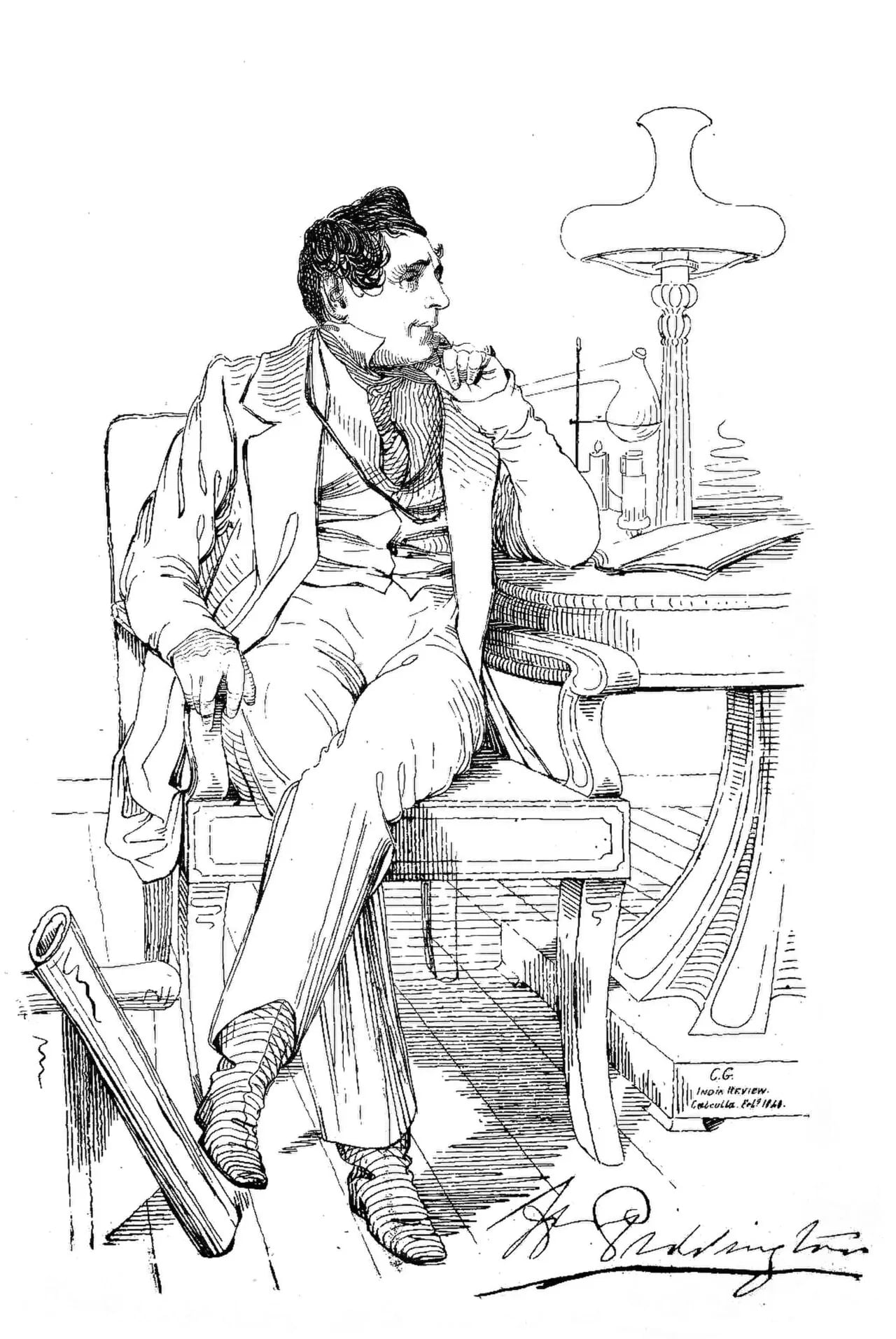 Portrait of Henry Piddington (1797–1858) – memorial page