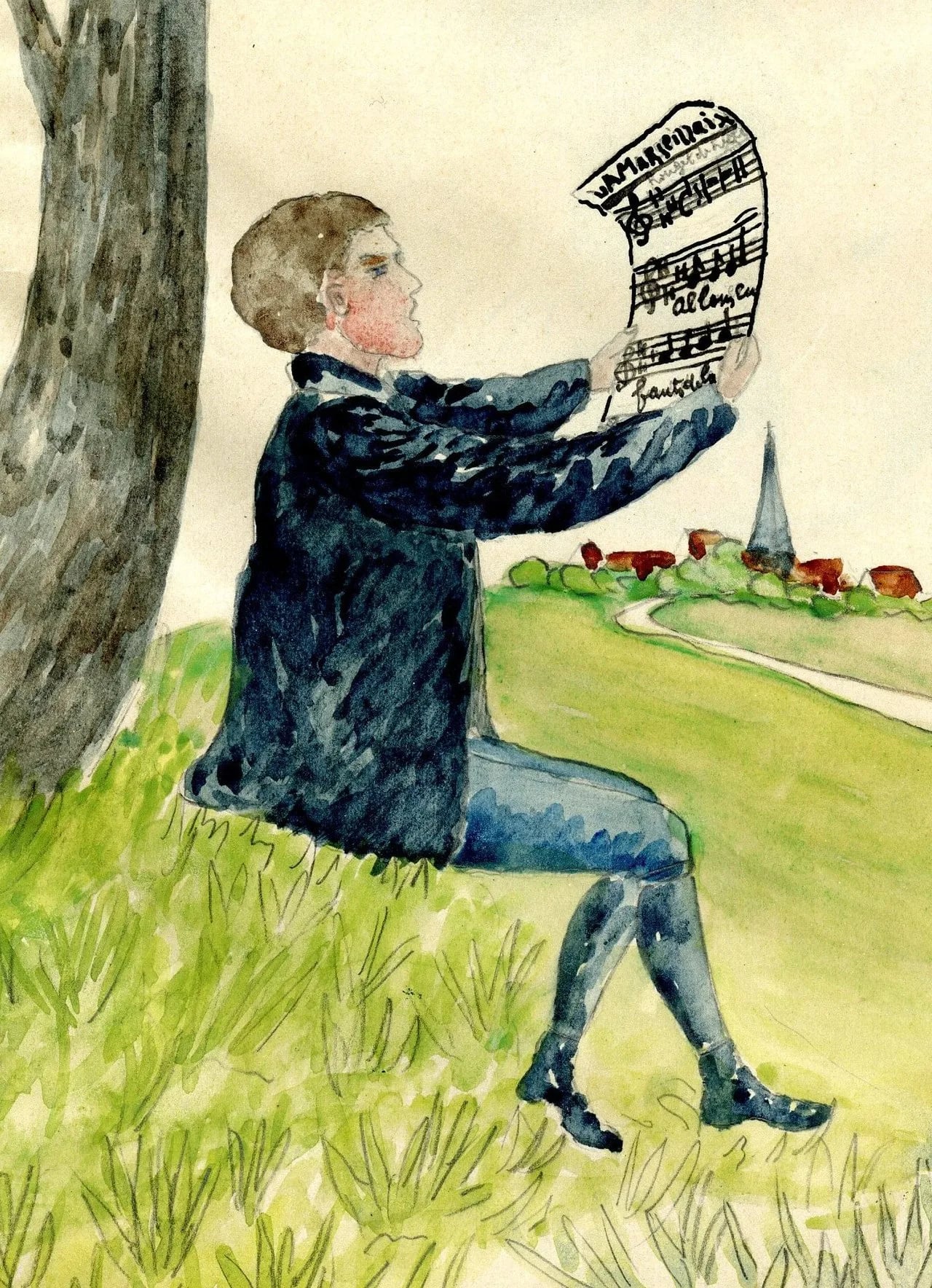Portrait of Henry Poulet (1874–1941) – memorial page