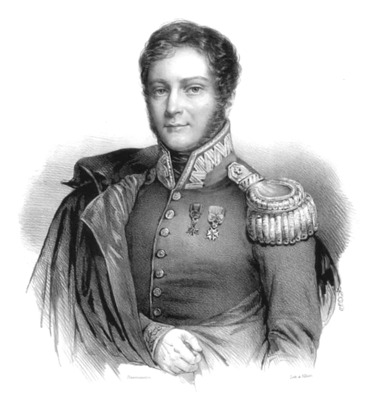 Porträt von Henryk Ignacy Kamieński (1777–1831) – Gedenkseite