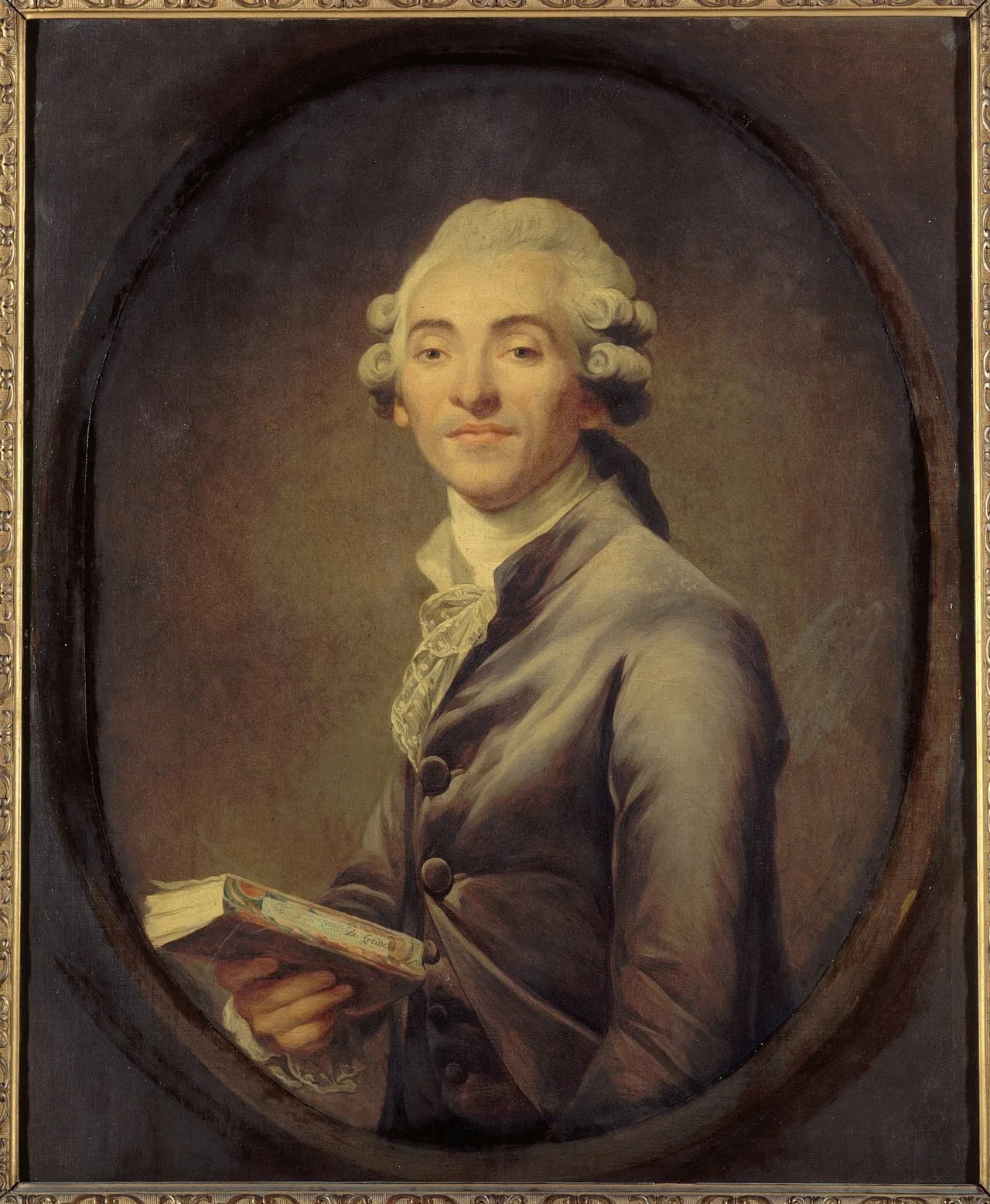 Porträt von Bernard Germain Lacépède (1756–1825) – Gedenkseite