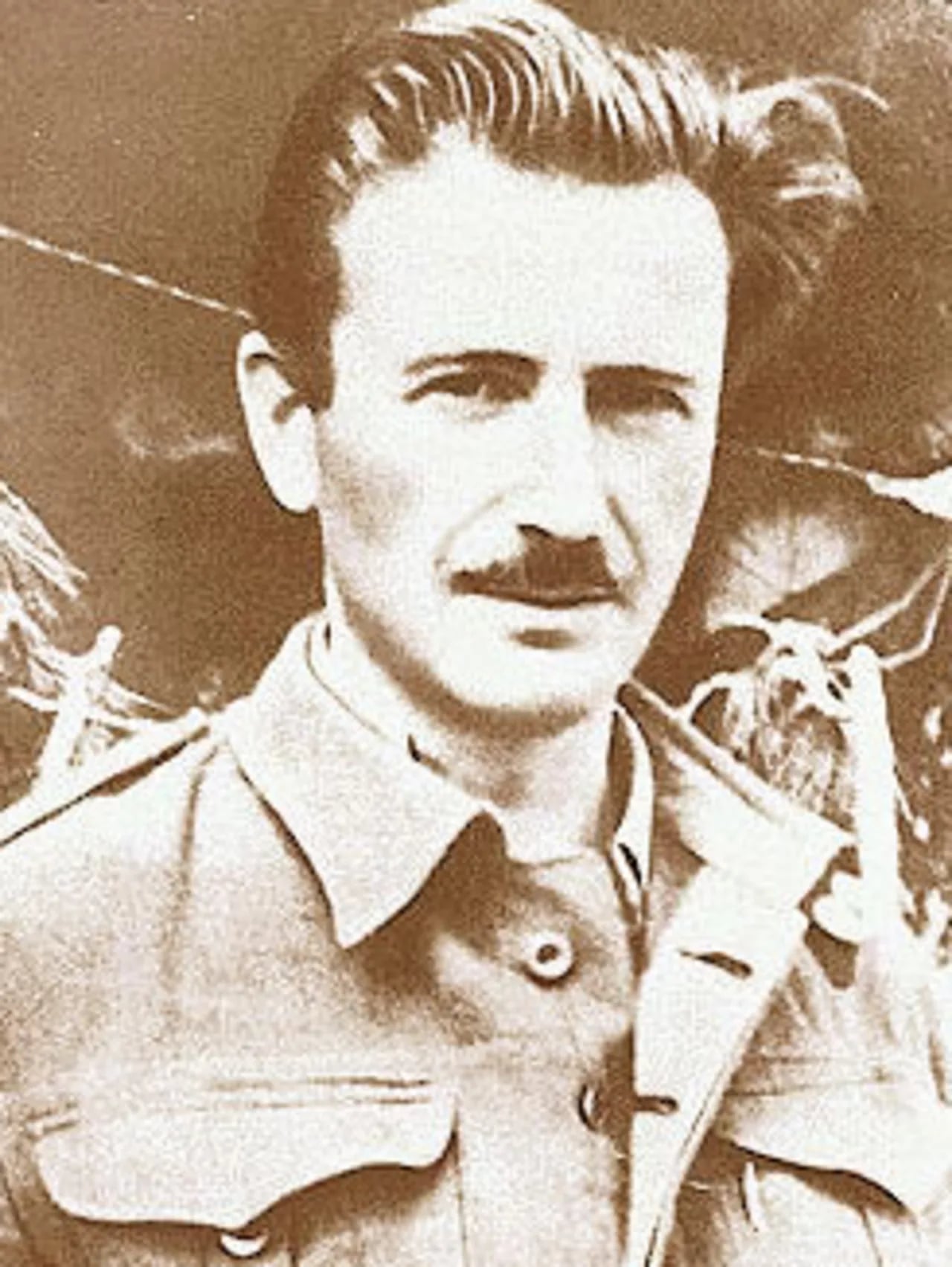Portrait of Markos Vafiadis (1906–1992) – memorial page