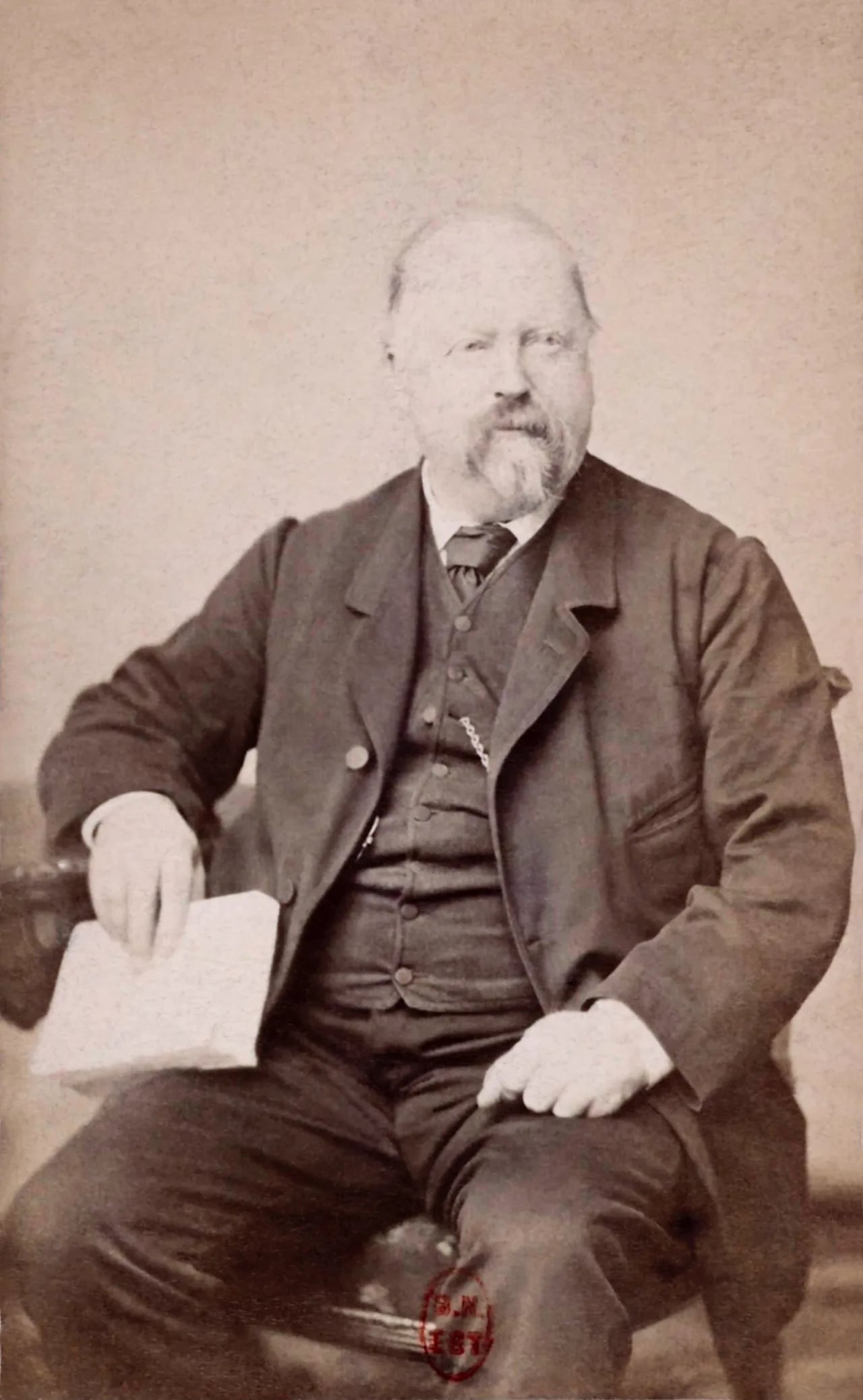 Portrait of Hippolyte-Louis de Lorgeril (1811–1888) – memorial page