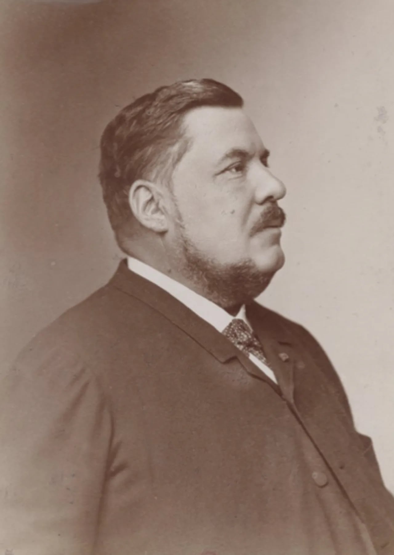 Porträt von Auguste Hippolyte Marinoni (1823–1904) – Gedenkseite