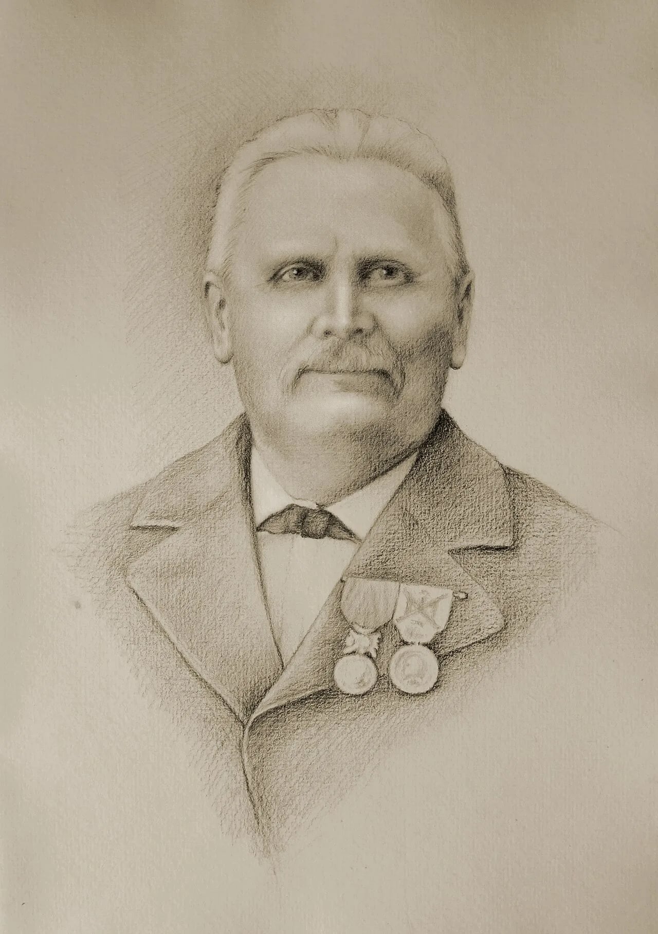 Portrait of Hippolyte Kuwasseg (1843–1904) – memorial page