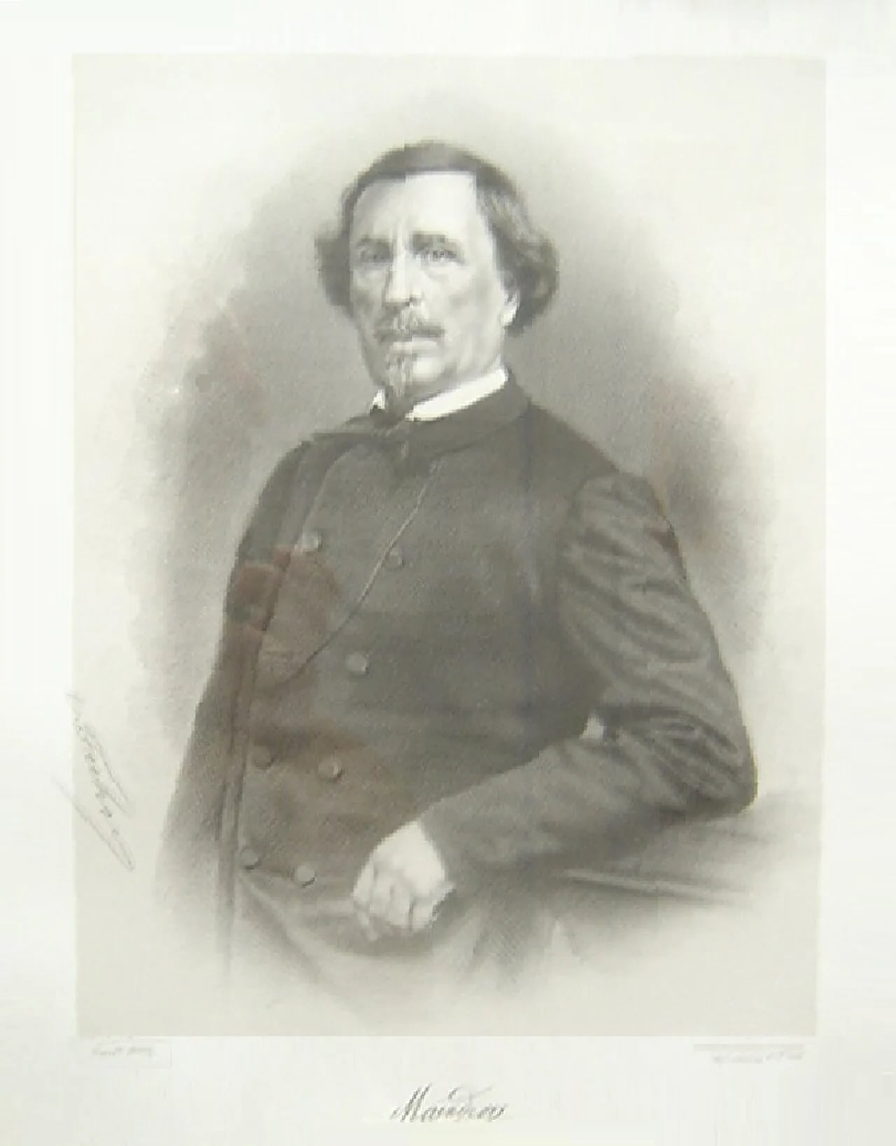 Porträt von Hippolyte Maindron (1801–1884) – Gedenkseite