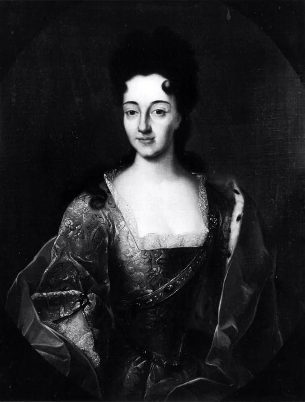 Porträt von Maria Eleonore von Hessen-Rheinfels-Rotenburg (1675–1720) – Gedenkseite