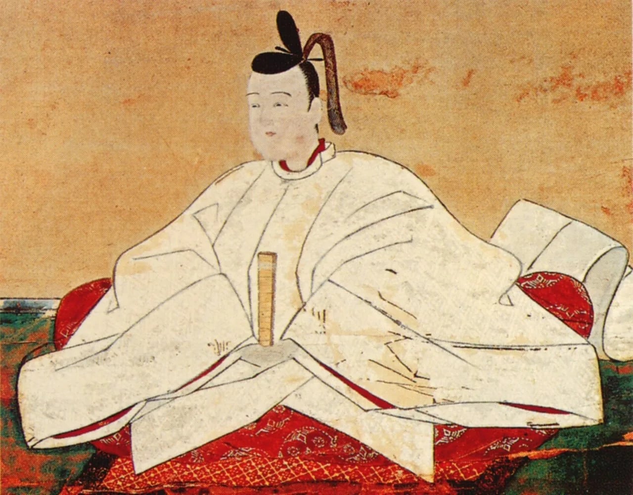 Porträt von Toyotomi Hideyori (1593–1615) – Gedenkseite