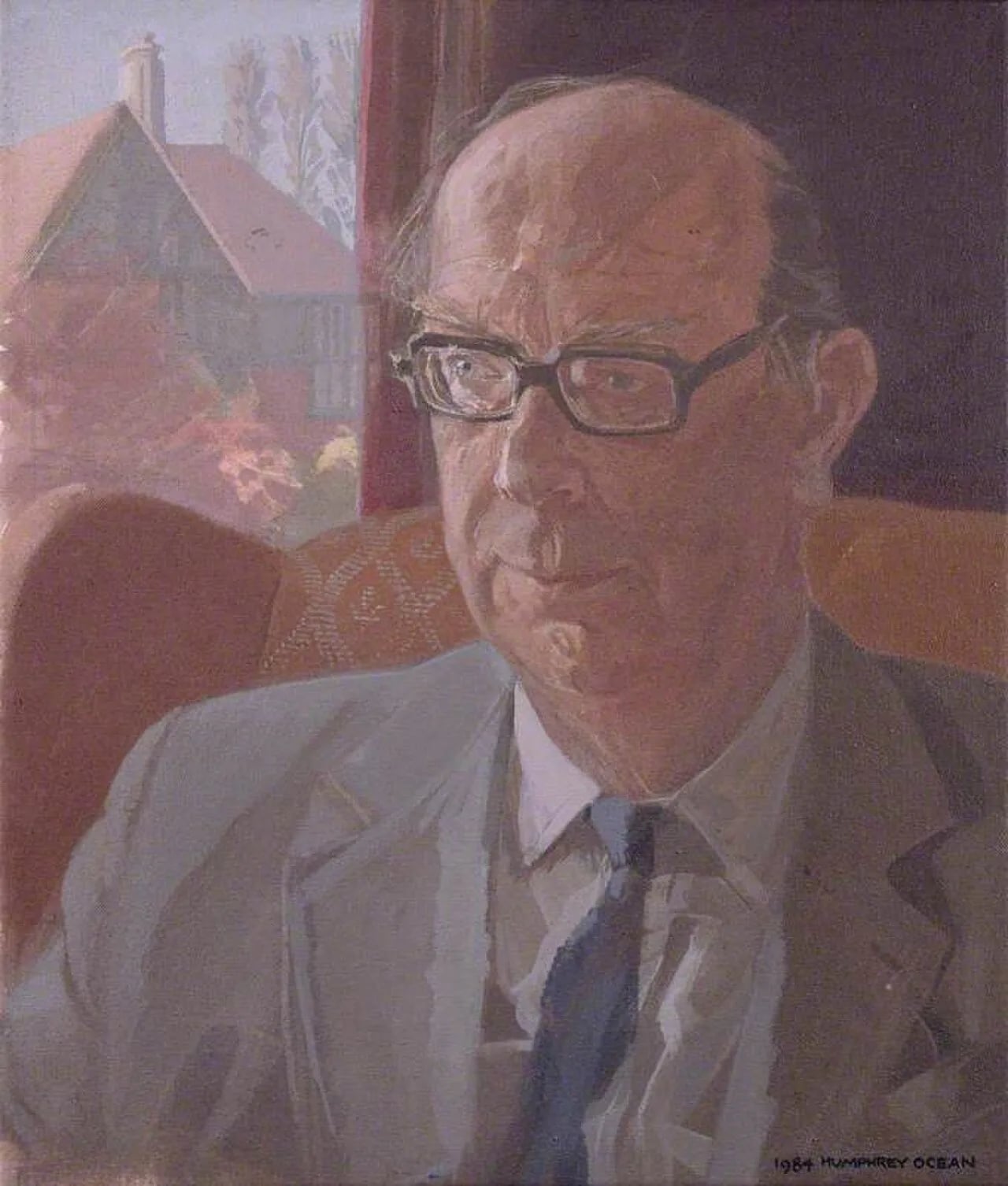 Porträt von Philip Larkin (1922–1985) – Gedenkseite