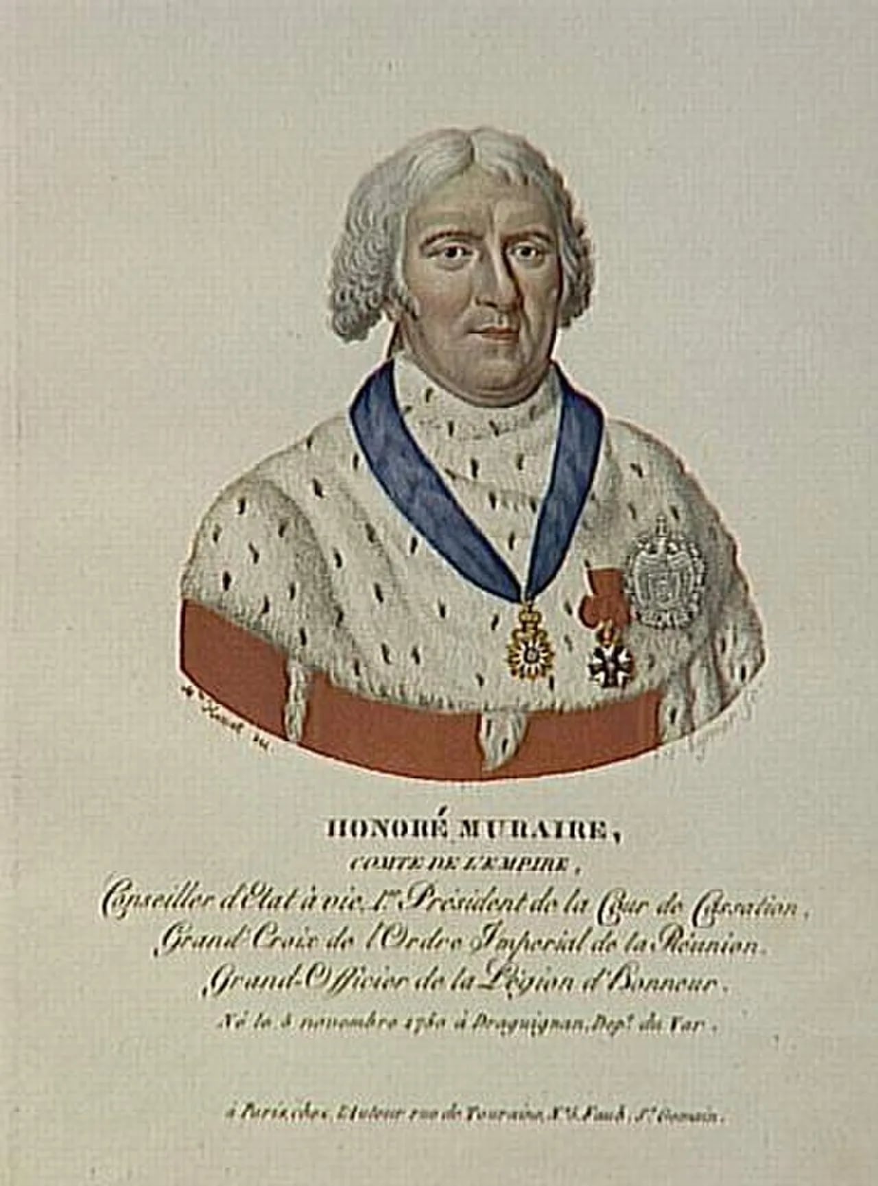 Portrait of Honoré Muraire (1750–1837) – memorial page