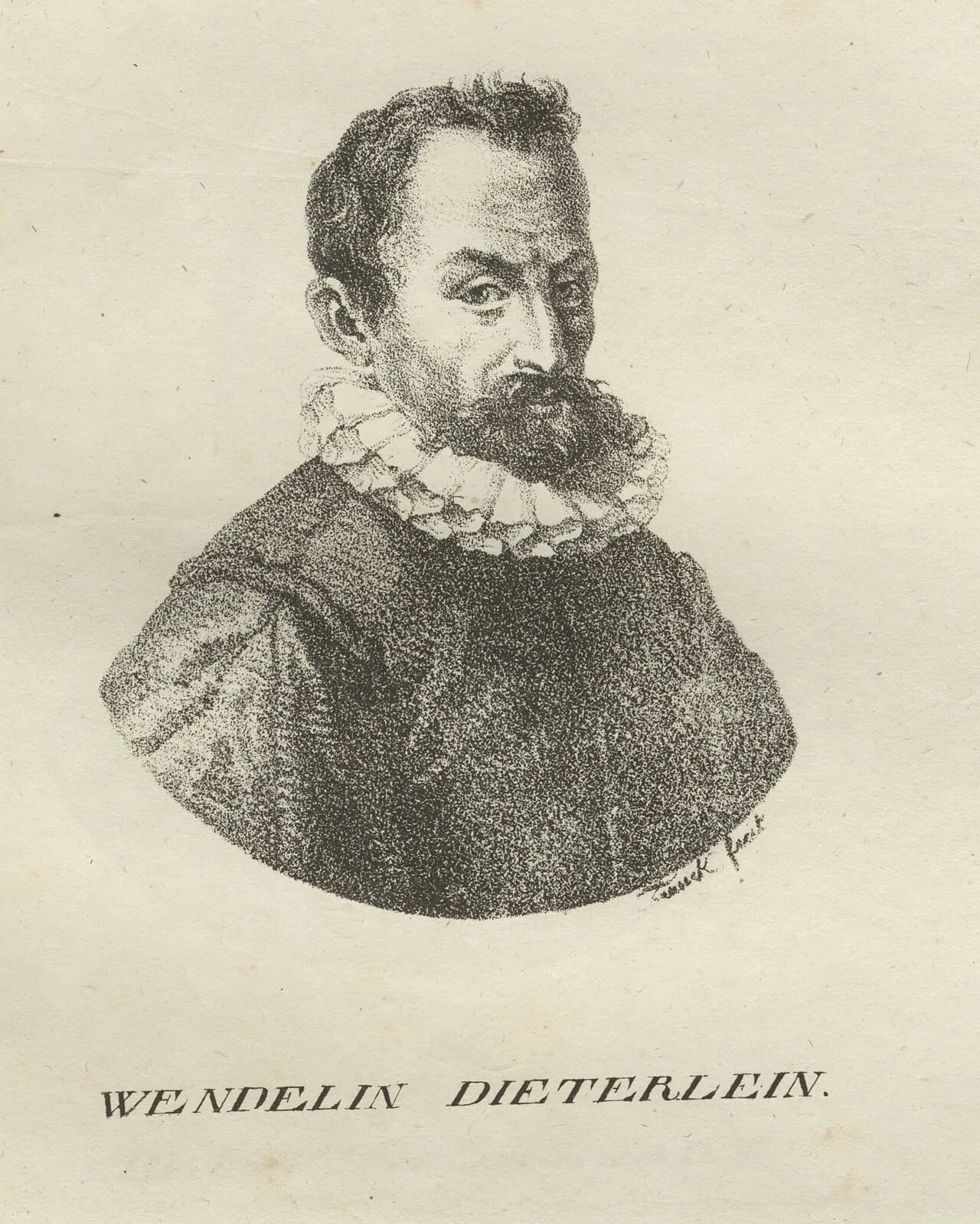 Porträt von Wendel Dietterlin (1550–1599) – Gedenkseite