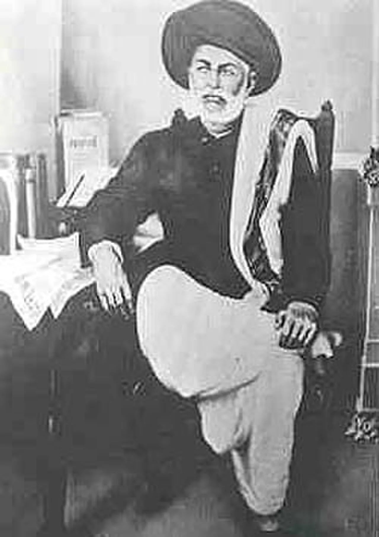Porträt von mahatma Jyotirao Phule (1827–1890) – Gedenkseite