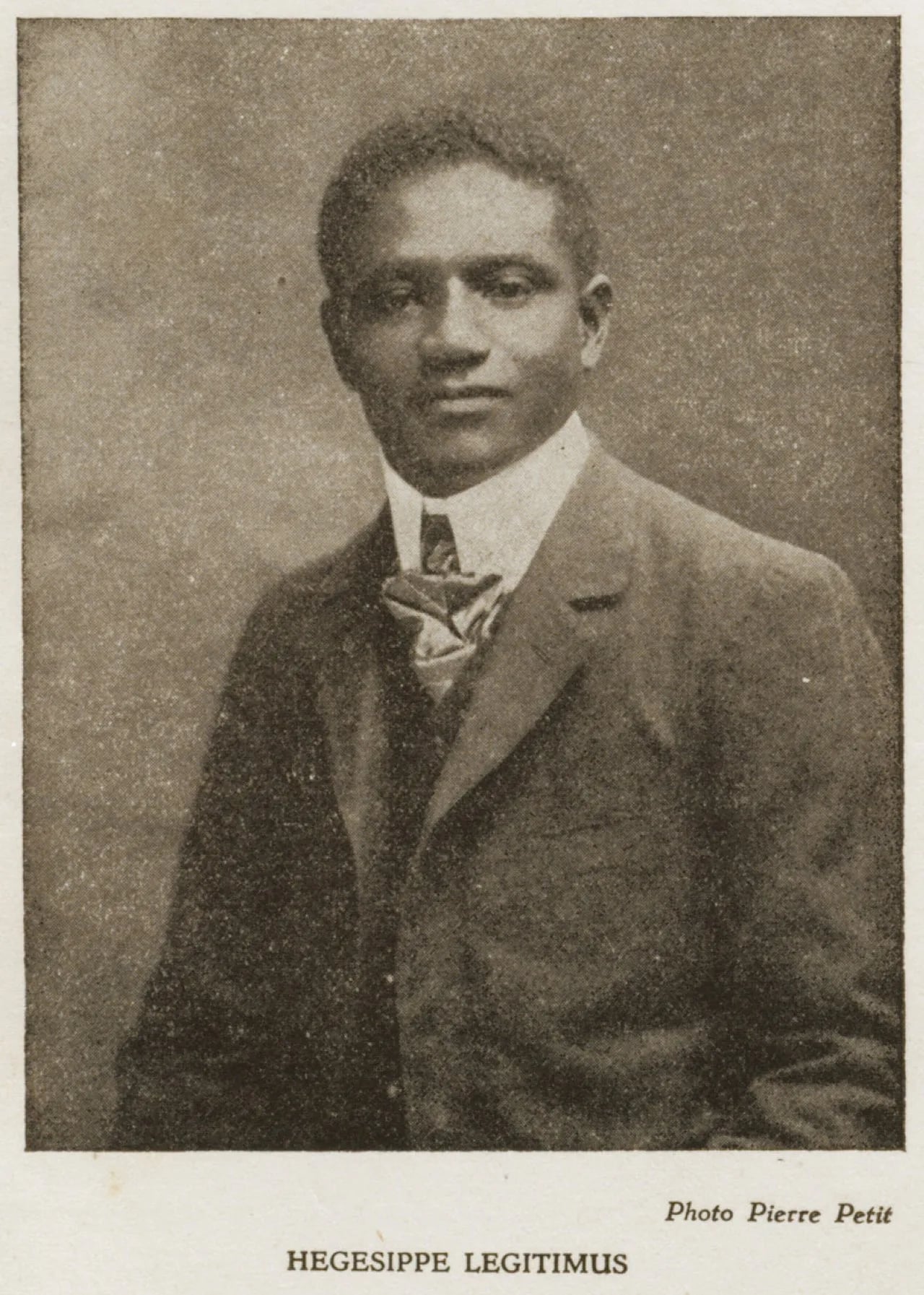 Portrait of Hégésippe Légitimus (1868–1944) – memorial page