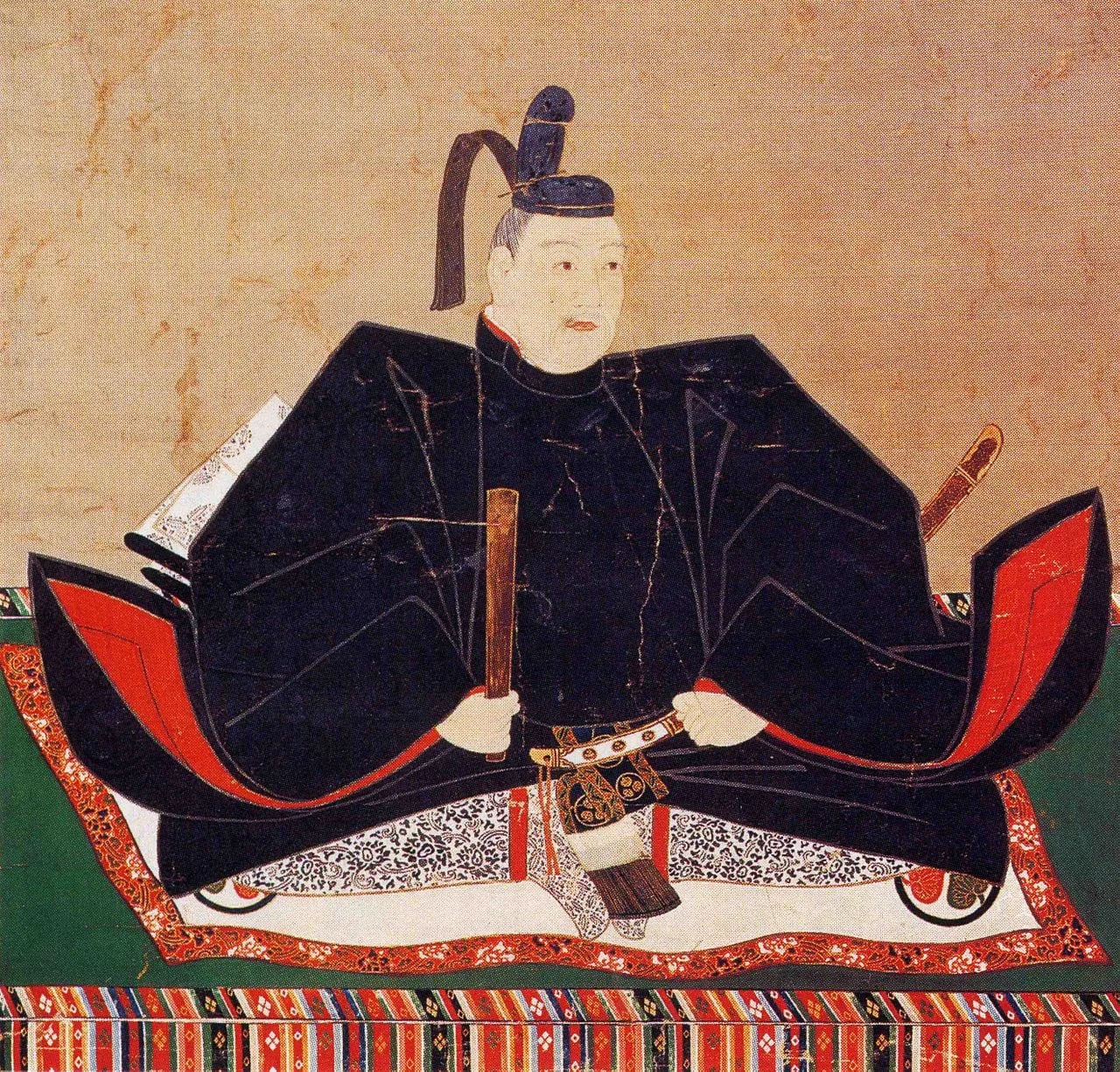 Porträt von Tokugawa Hidetada (1579–1632) – Gedenkseite