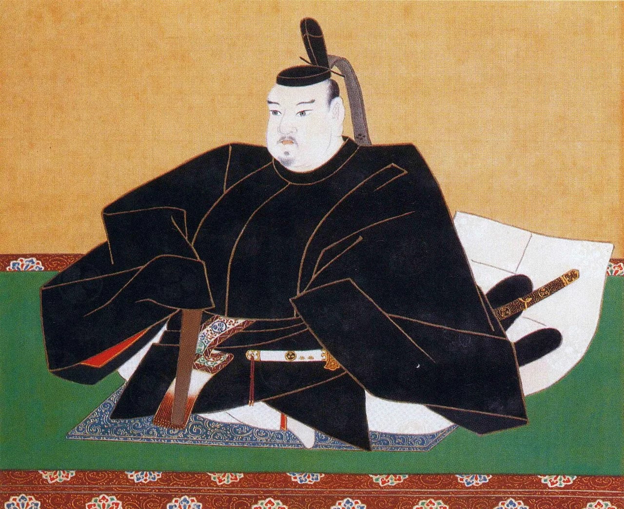 Porträt von Tokugawa Iemitsu (1604–1651) – Gedenkseite