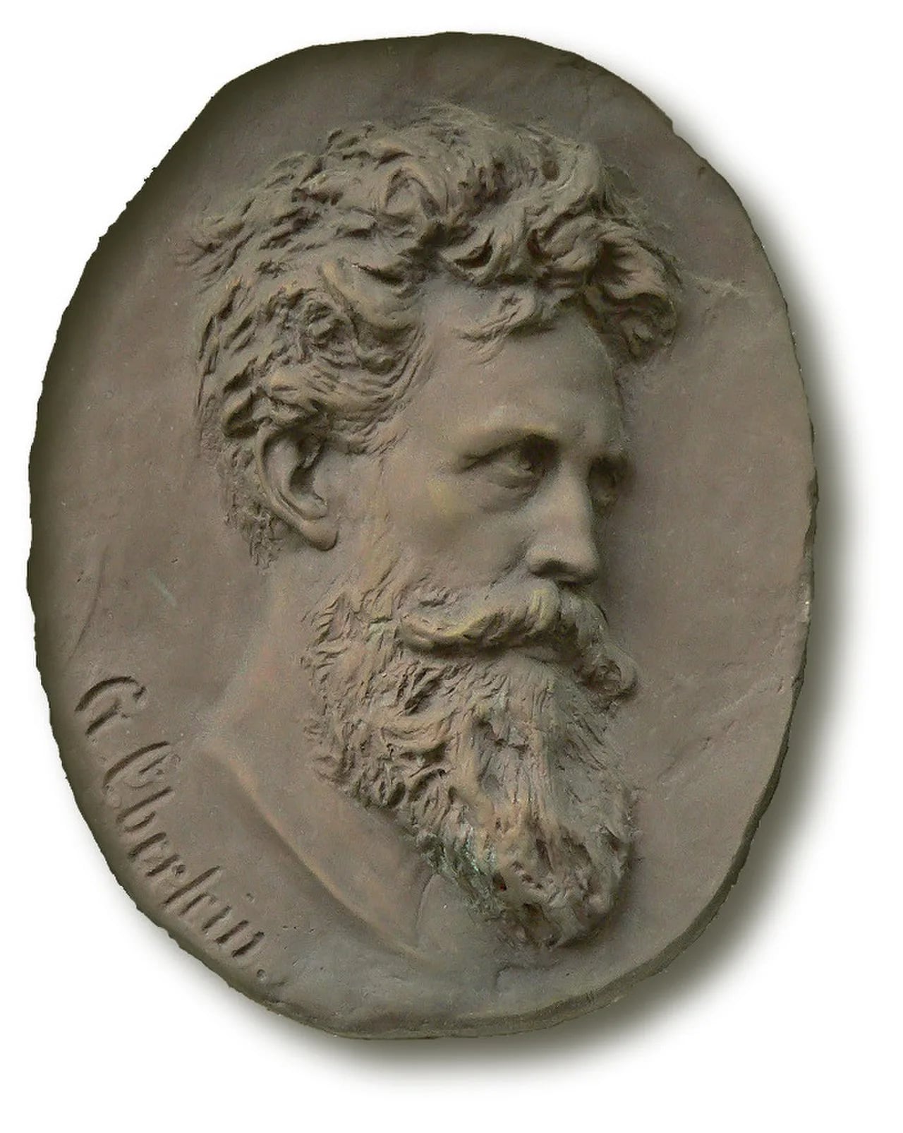 Porträt von Gustav Eberlein (1847–1926) – Gedenkseite
