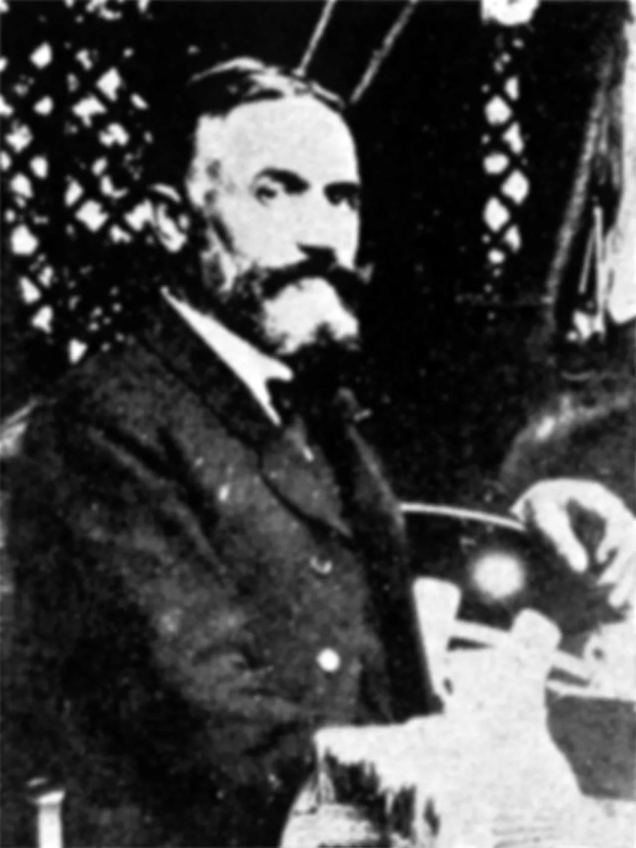 Porträt von Albert Koebele (1853–1925) – Gedenkseite