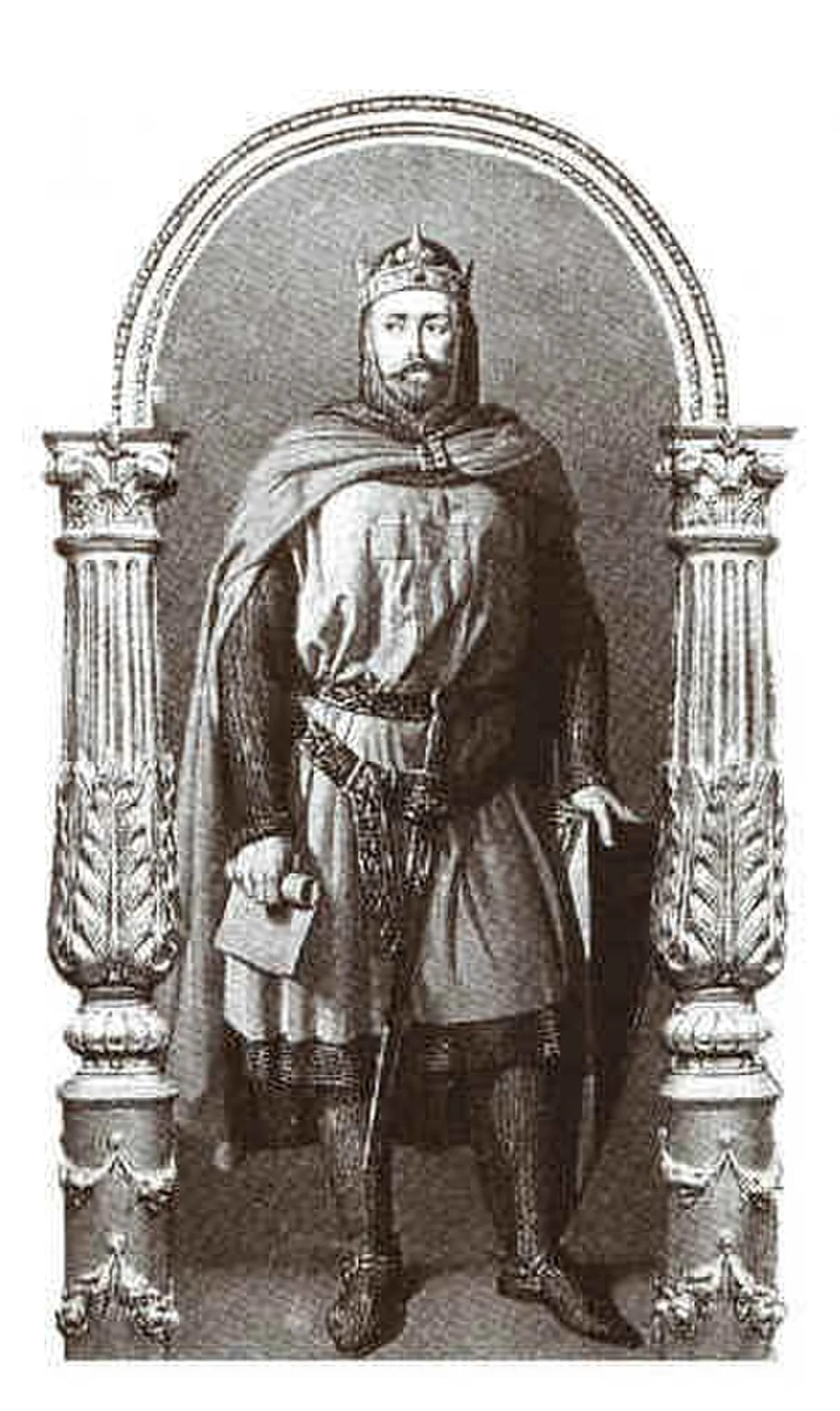 Porträt von Theobald I. (1201–1253) – Gedenkseite