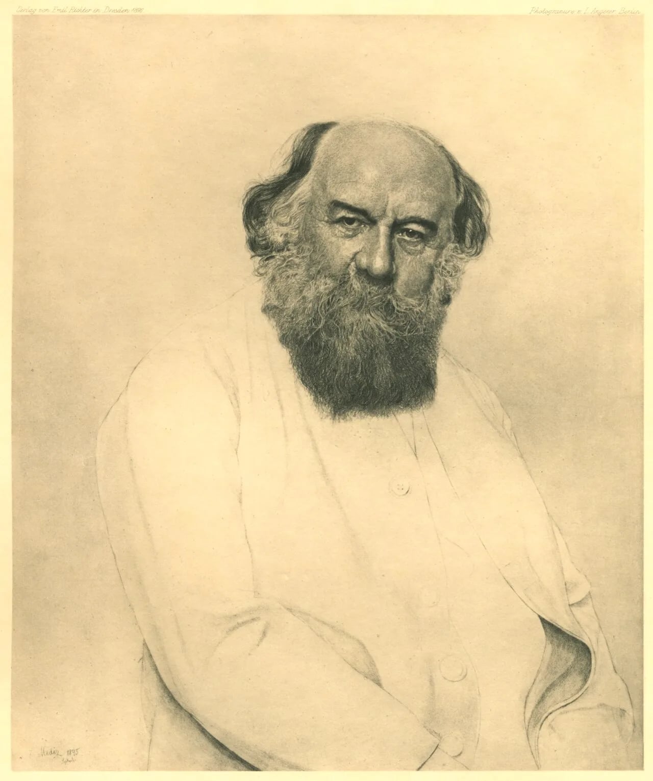 Porträt von Johannes Schilling (1828–1910) – Gedenkseite