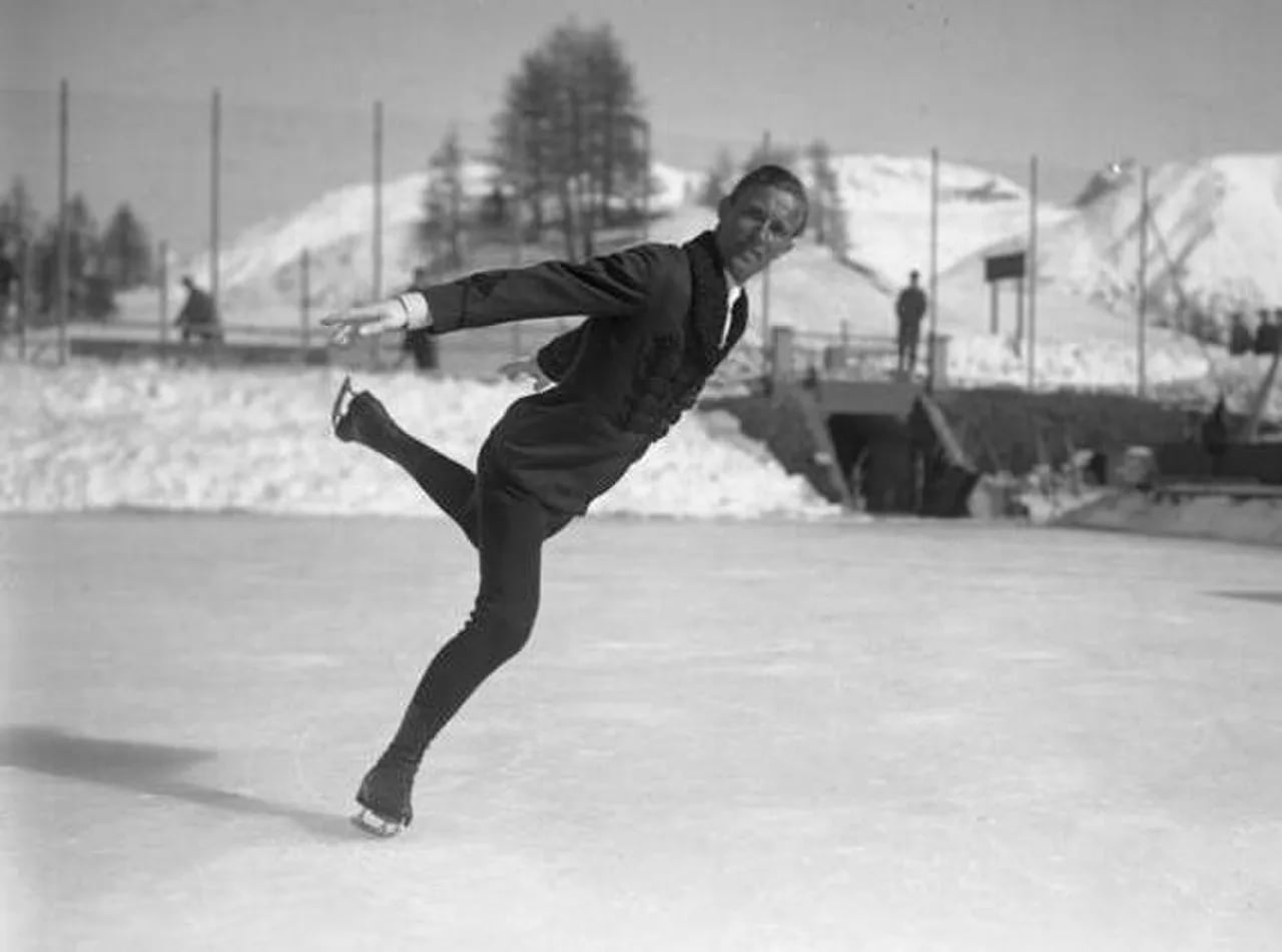 Porträt von Gillis Grafström (1893–1938) – Gedenkseite