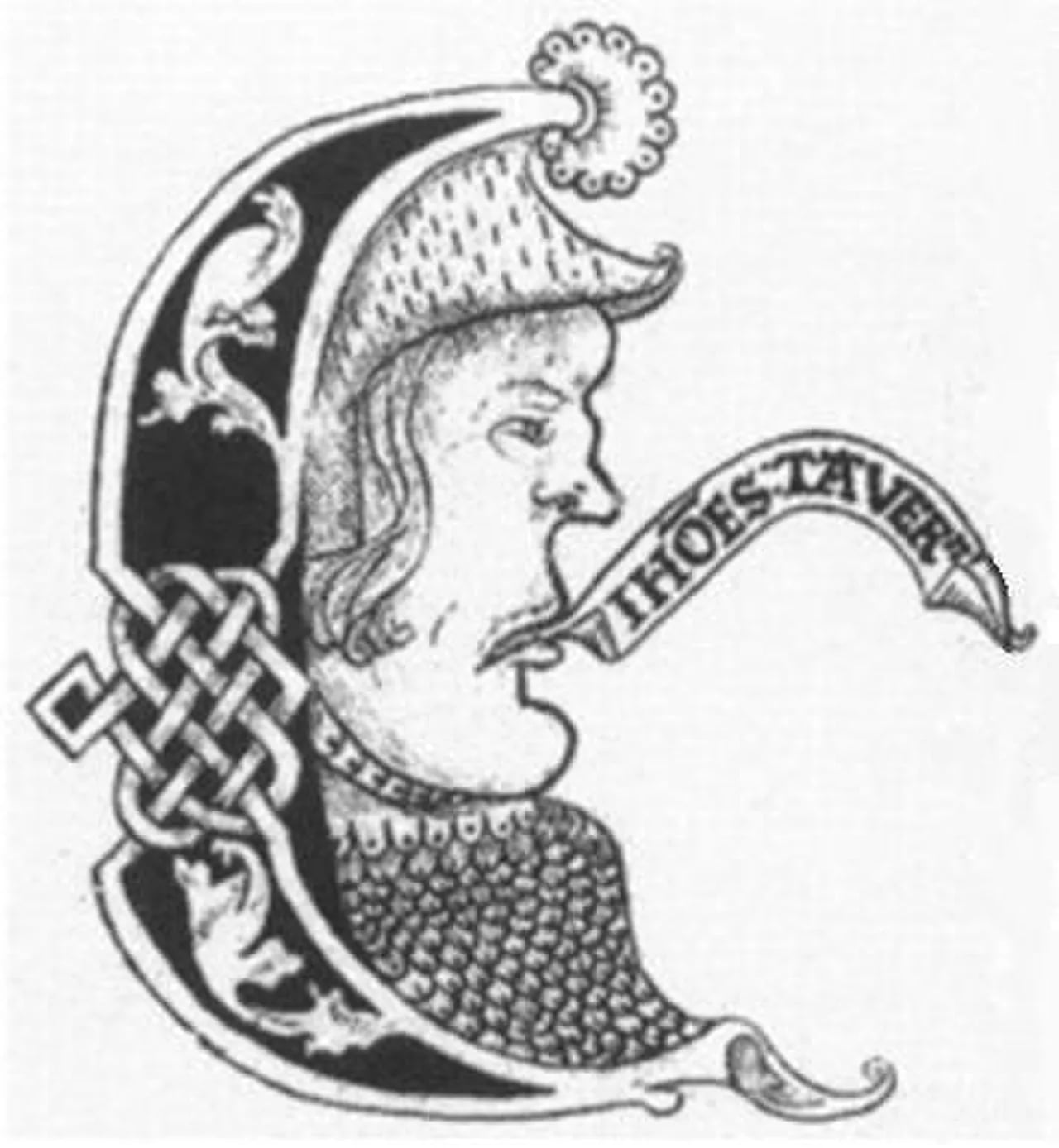 Porträt von John Taverner (1490–1545) – Gedenkseite