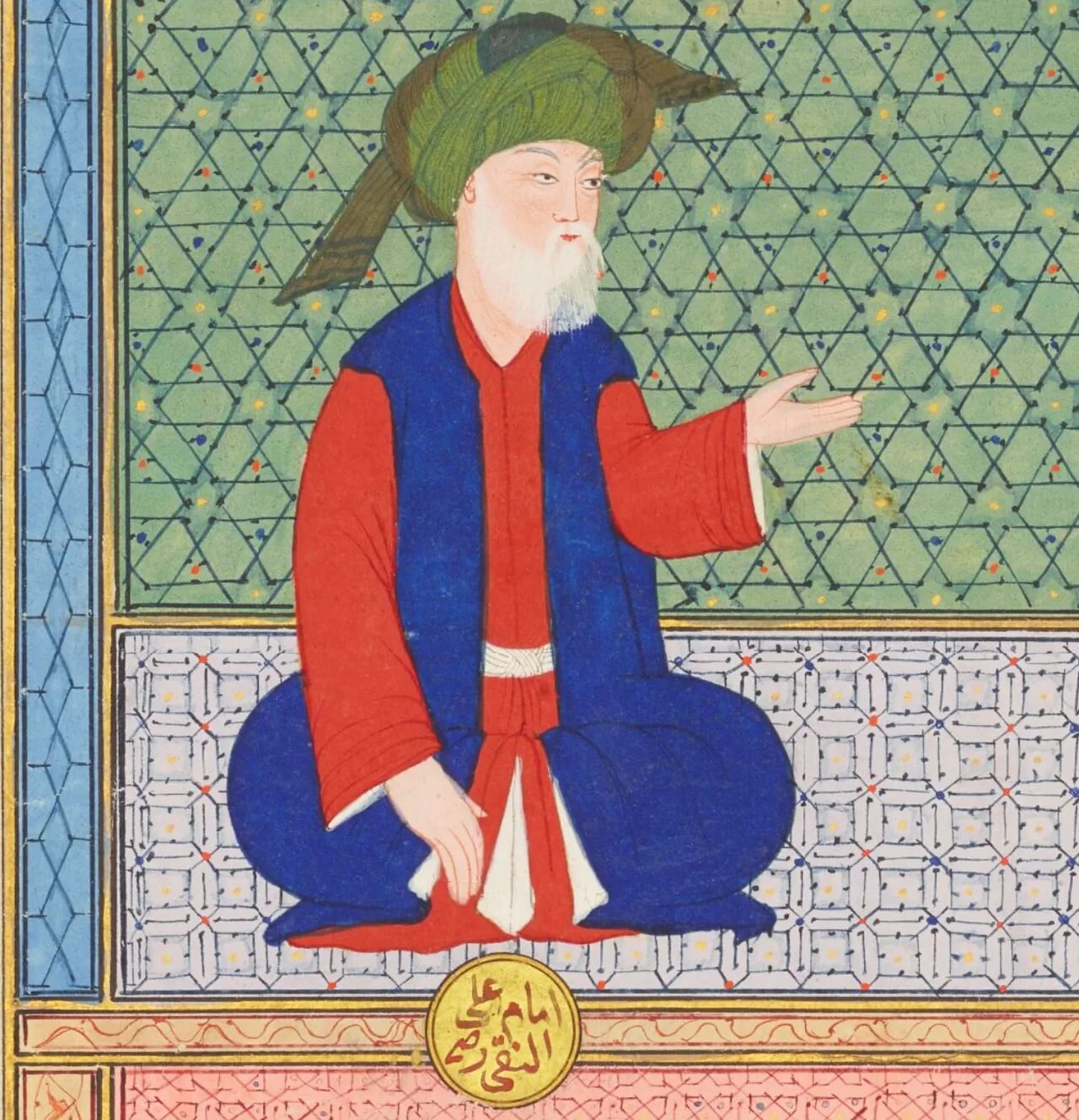 Porträt von ʿAlī al-Hādī an-Naqī (829–868) – Gedenkseite