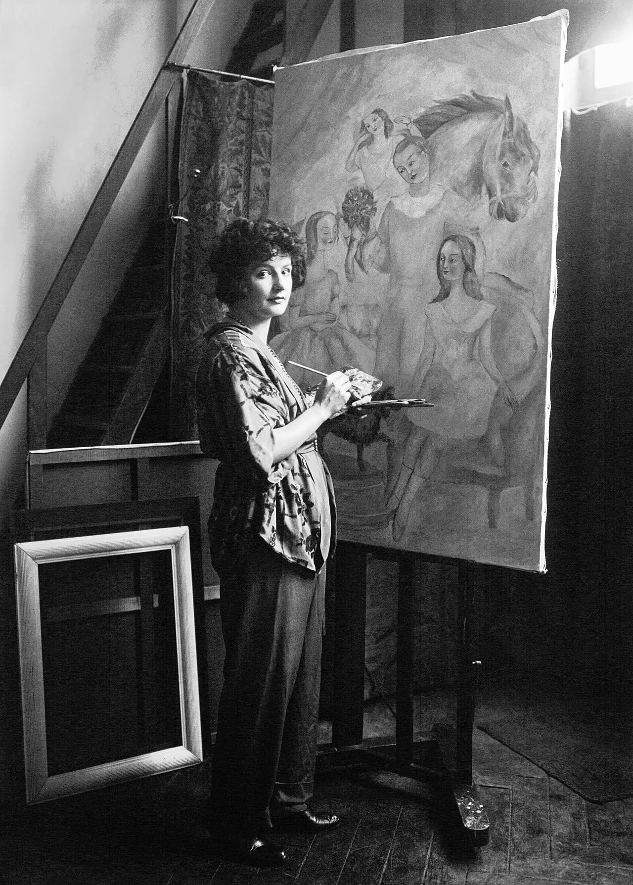Portrait of Irène Lagut (1893–1994) – memorial page