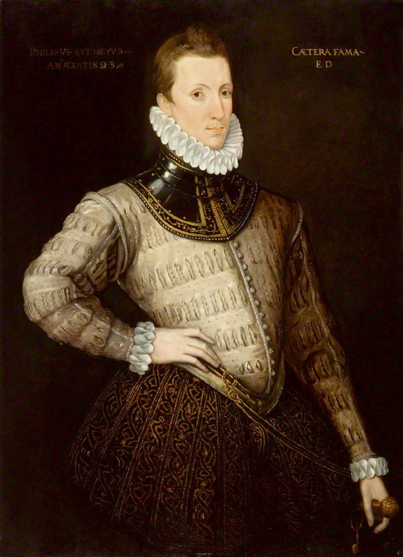 Portrait of Philip Sidney (1554–1586) – memorial page