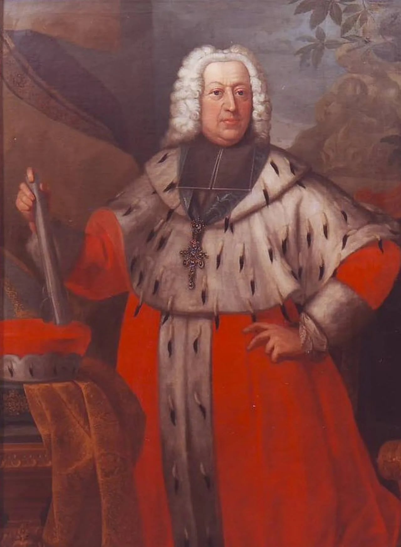 Porträt von Philipp Karl von Eltz-Kempenich (1665–1743) – Gedenkseite